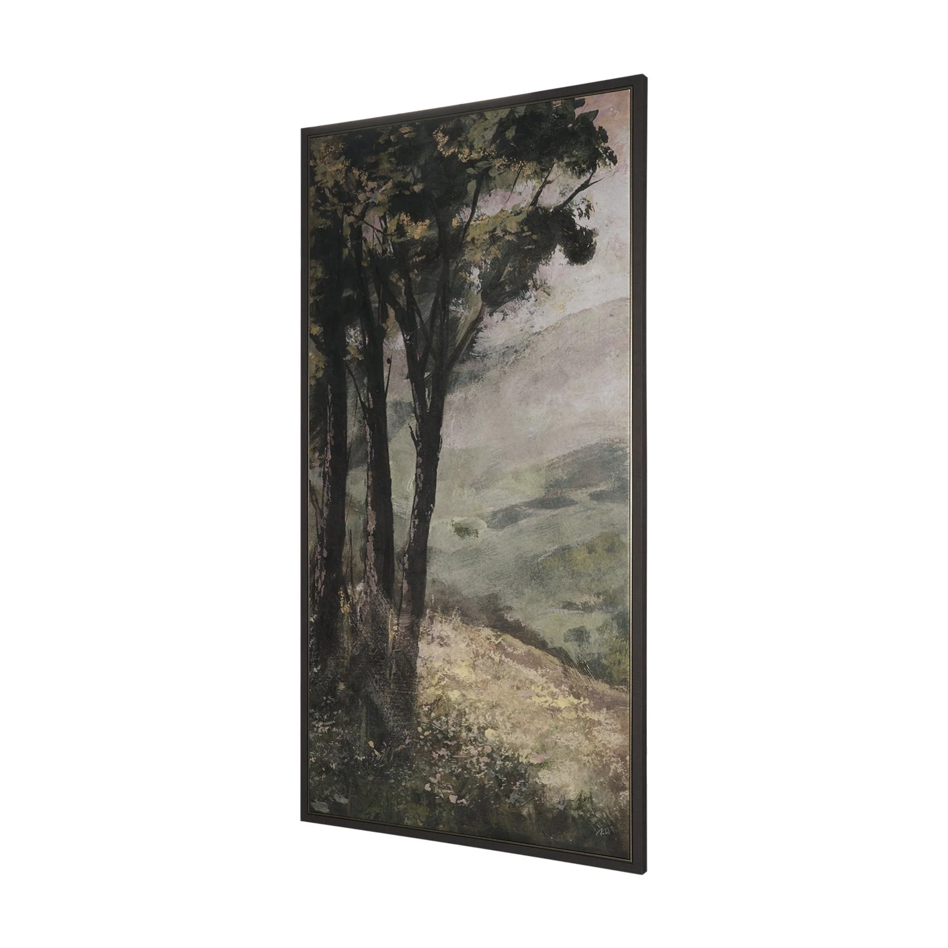 Silent Forest Textured Framed Canvas Artwork - Image 14