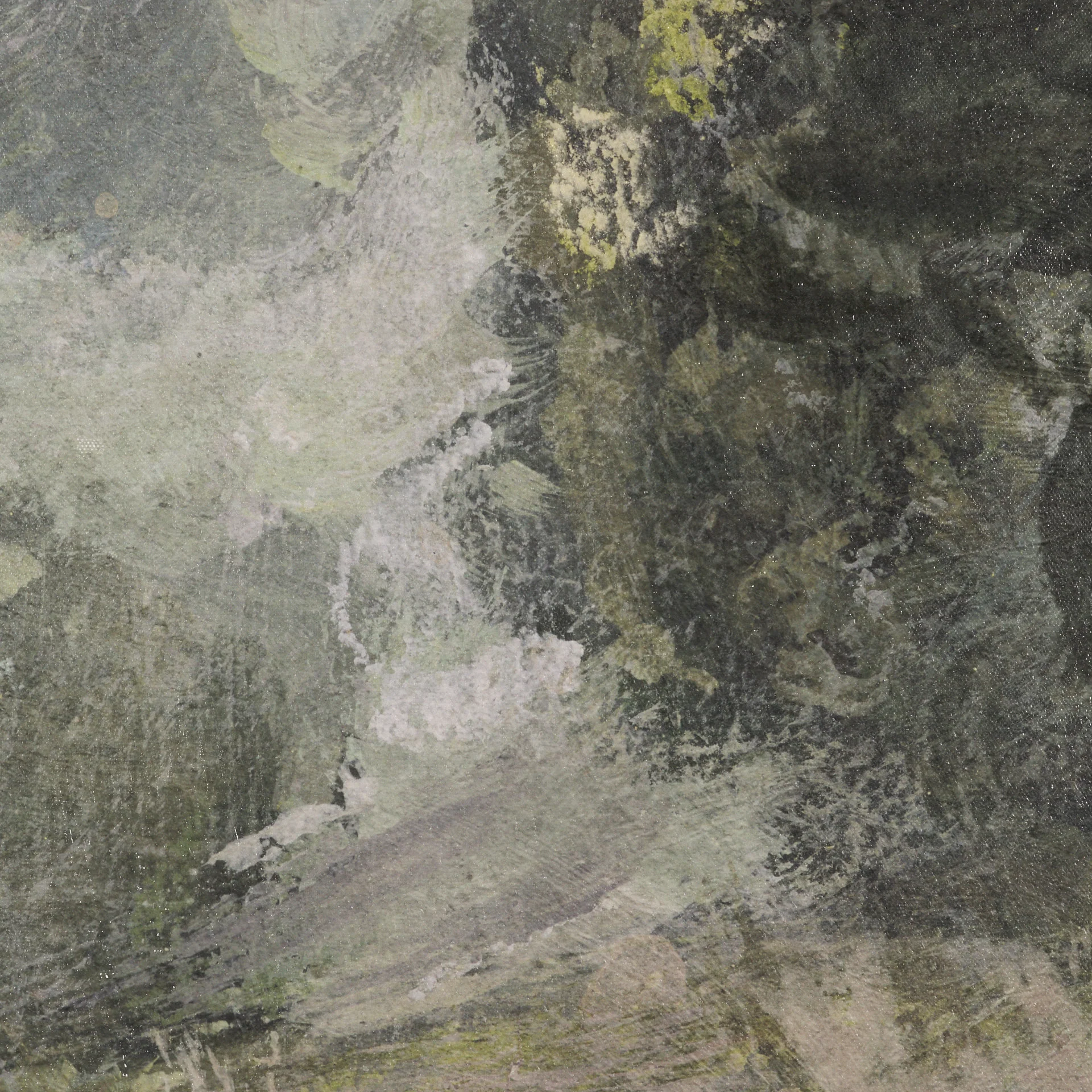 Silent Forest Textured Framed Canvas Artwork - Image 8