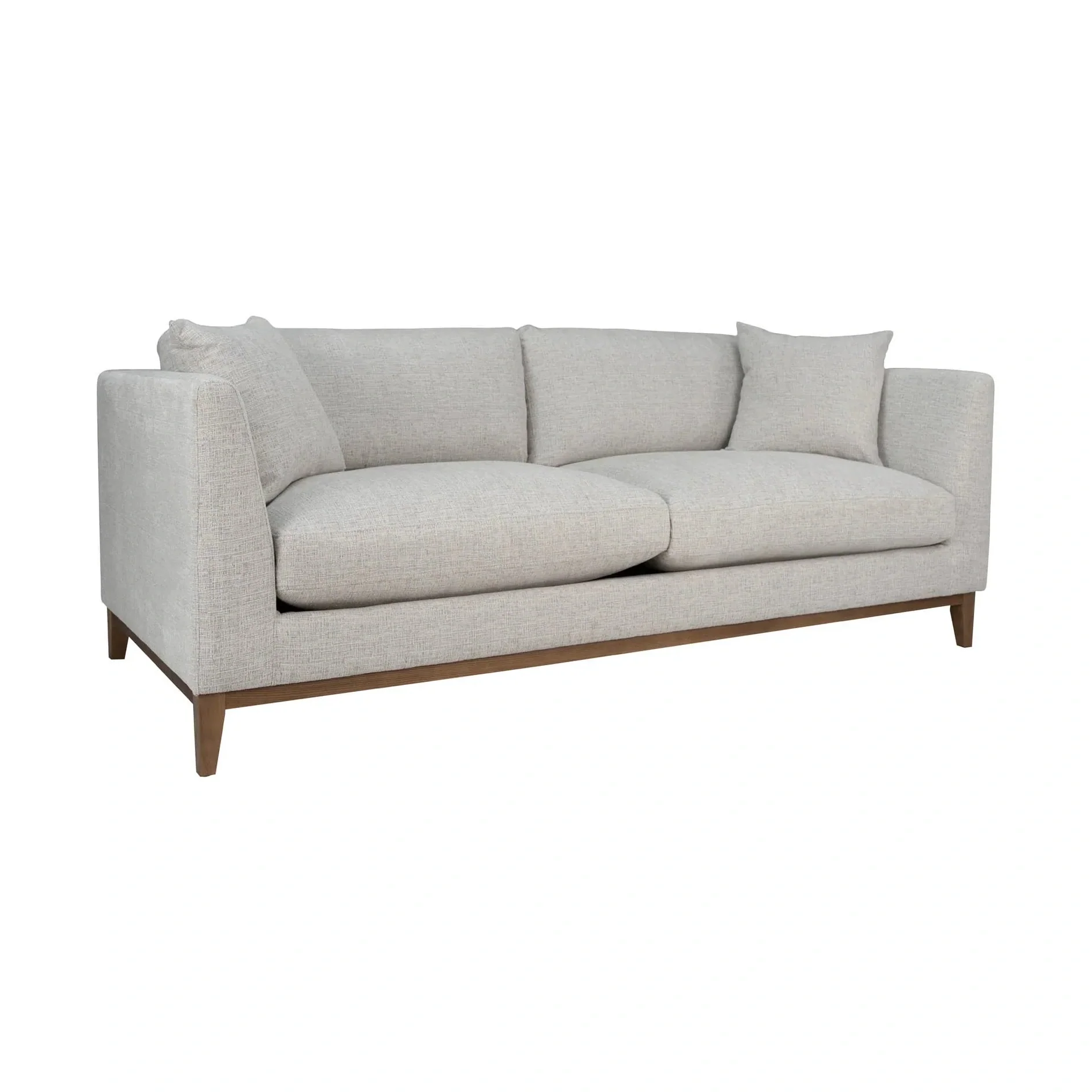 Sirella Sofa - Woven Tweed Neutral - Image 3