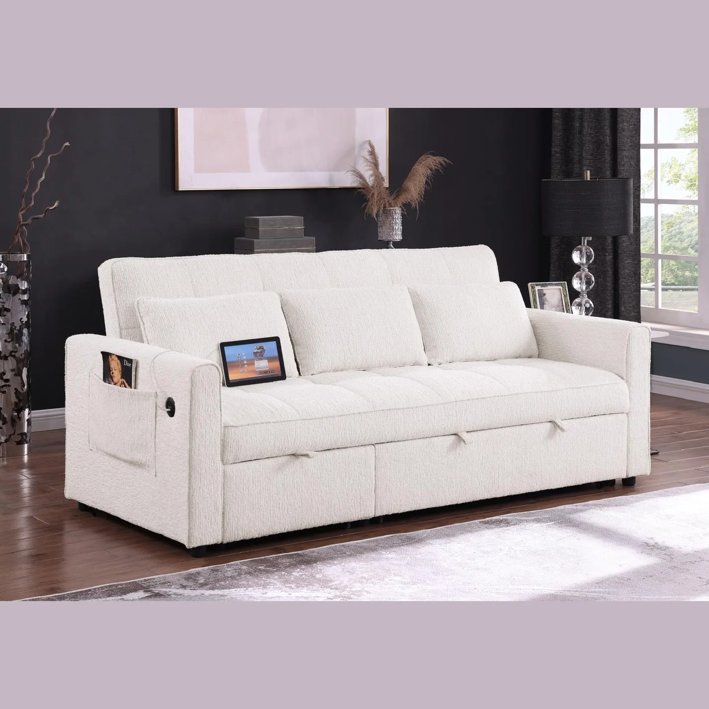 Skylar Sofa Sectional Sleeper - Image 16