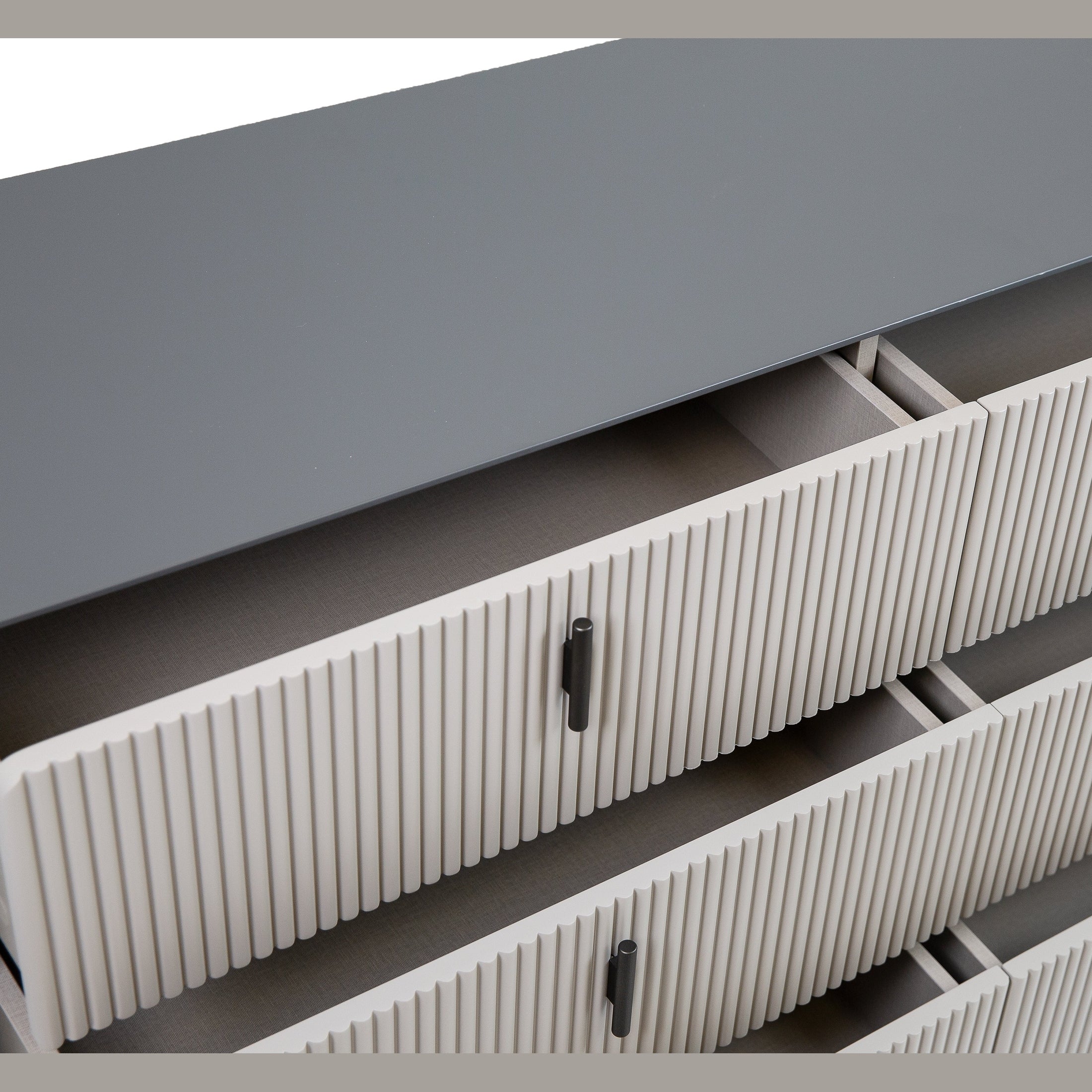 Sofia 6 Drawer Two Tone Dresser - Image 8