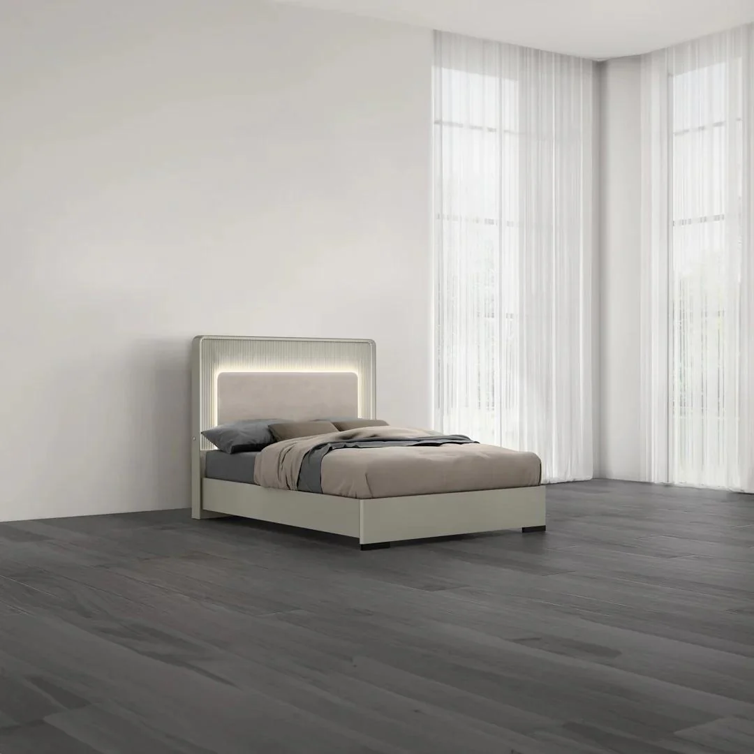 Sofia Hydraulic Storage Bed - Beige - Image 2