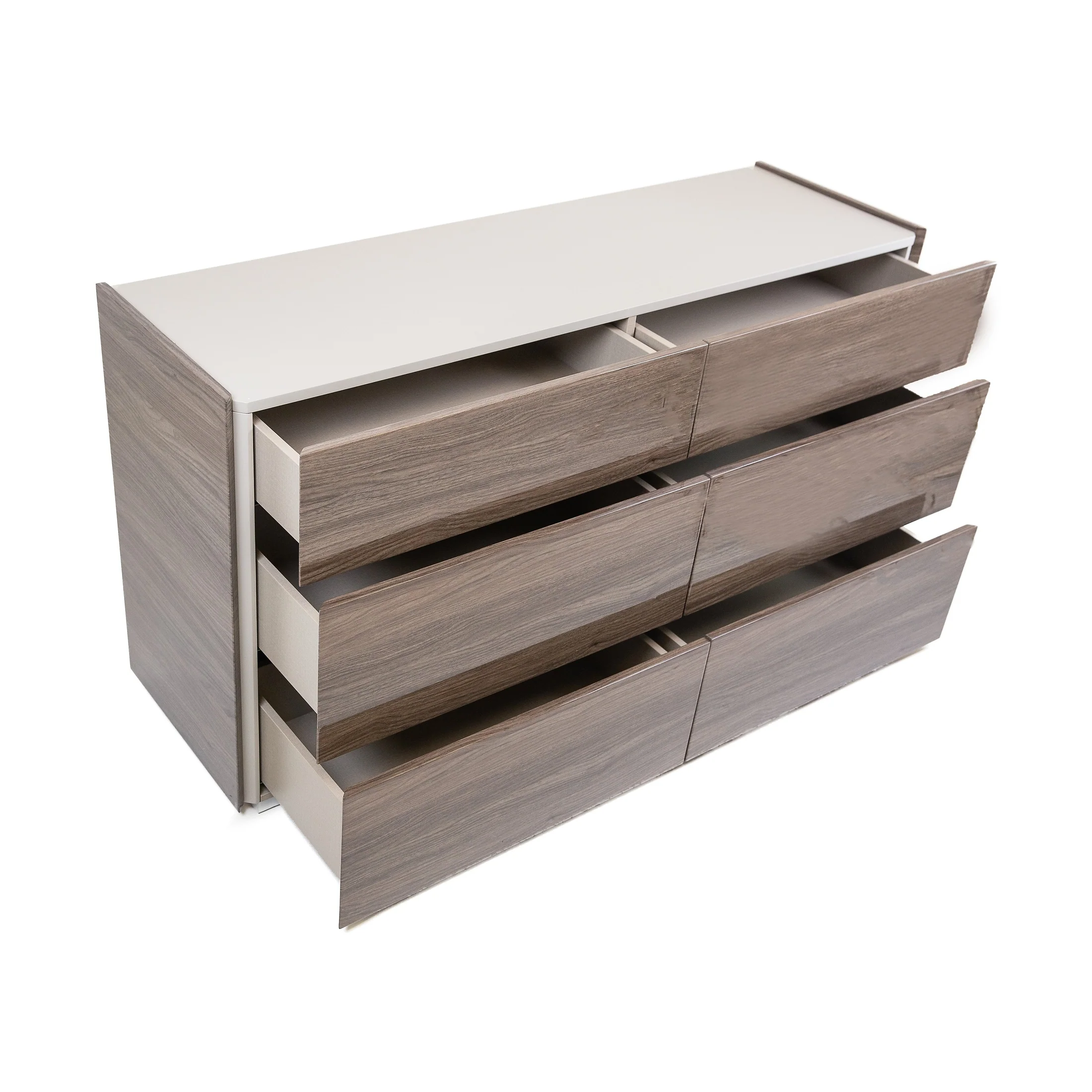 Soono Glossy Finish Bedroom Dresser - Image 5