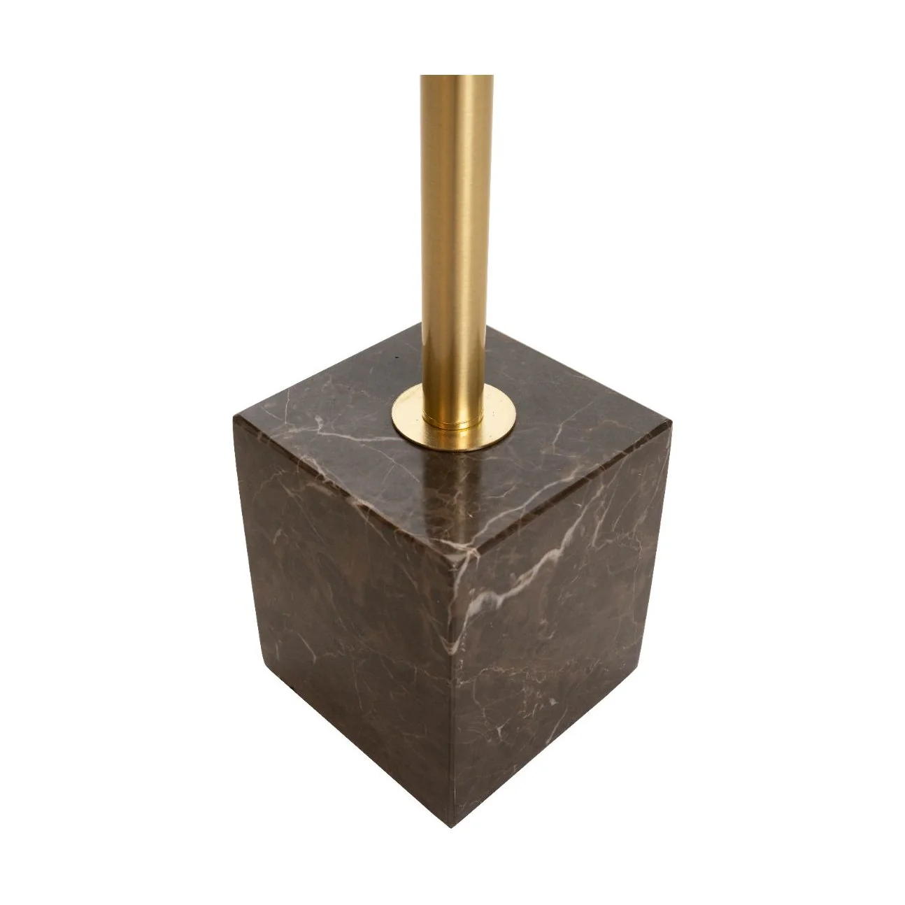 Sophie Triple Head Floor Lamp Antique Brass - Image 4