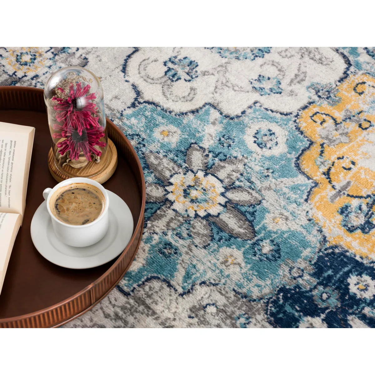 Splash Rug - 202855 - Blue - Image 2