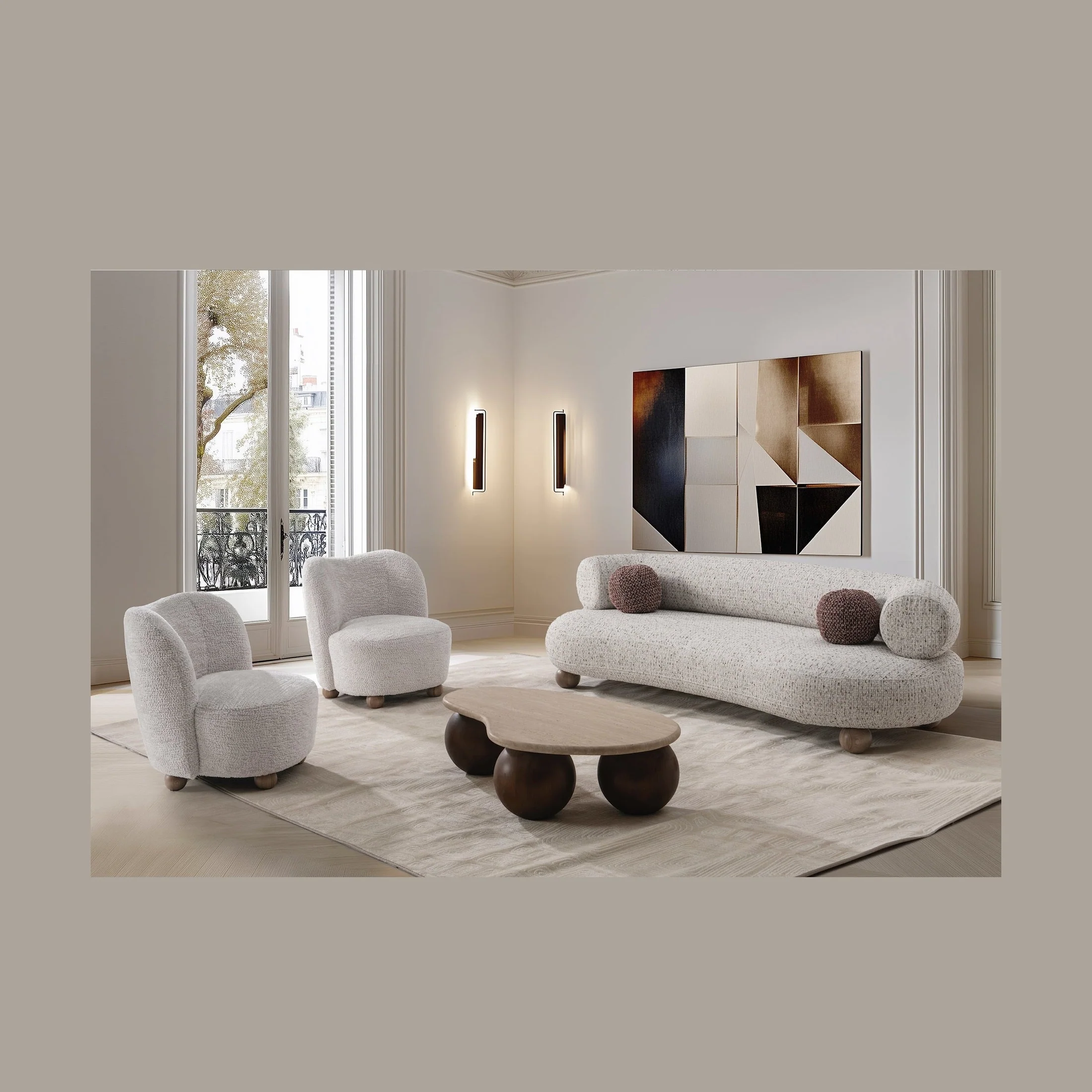 Stellan Curve Large Sofa - Image 9