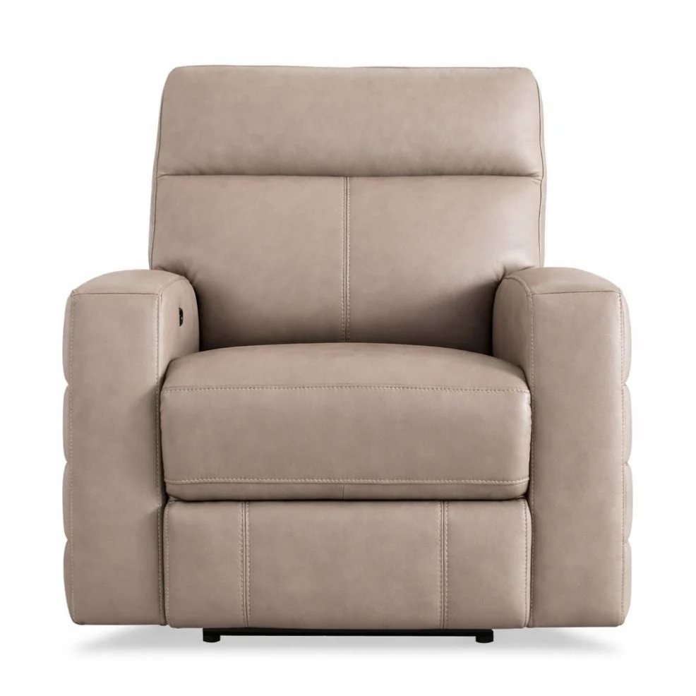 Suvi Top Grain Leather Power Reclining Chair - Image 3