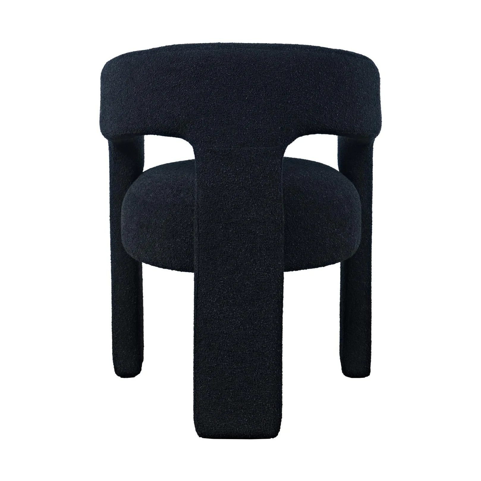 Sven Upholstered Dining Chair in Bouclé Fabric - Image 11