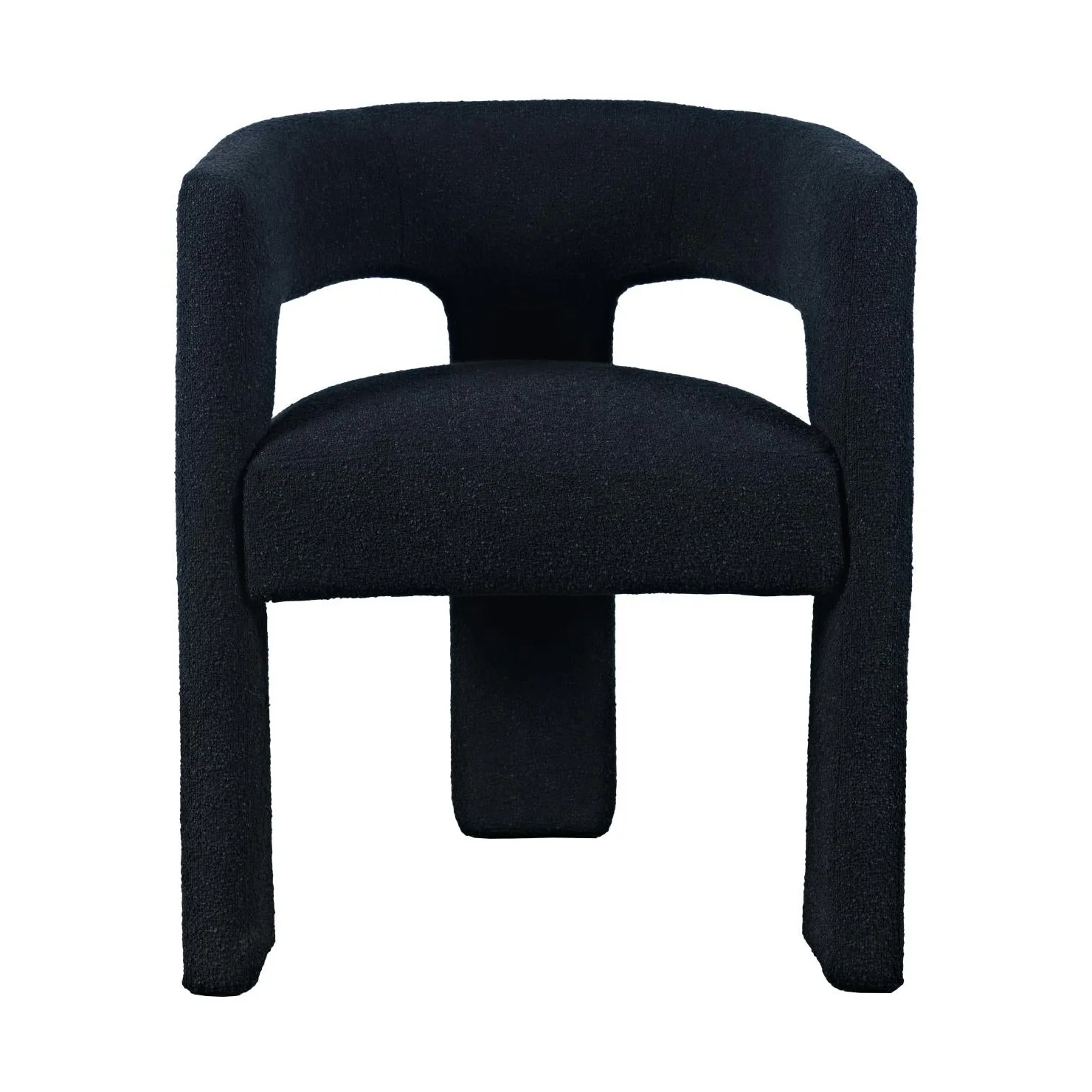 Sven Upholstered Dining Chair in Bouclé Fabric - Image 7