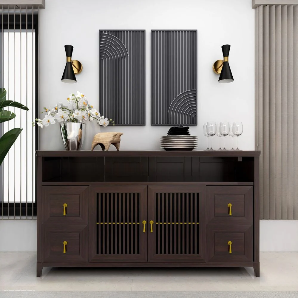 Sybil, Metal Wall Decor Black - Image 4