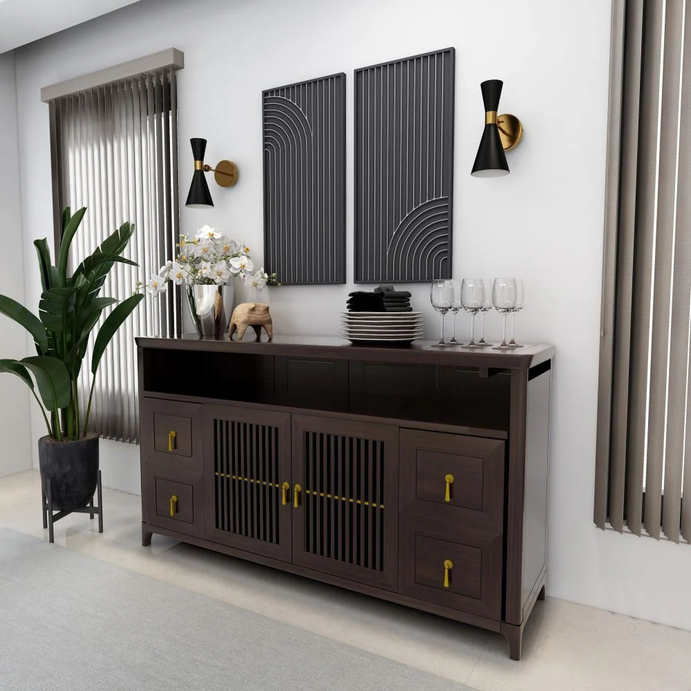 Sybil, Metal Wall Decor Black - Image 5