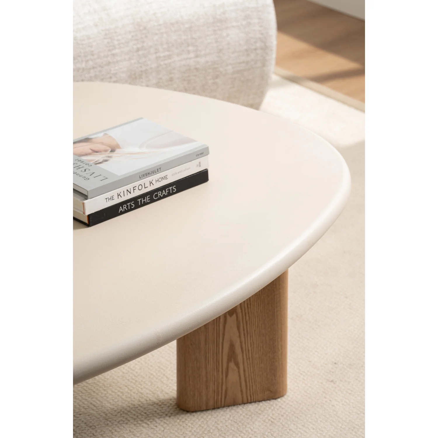 Sylina Coffee Table with Micro Cement Top - Image 9