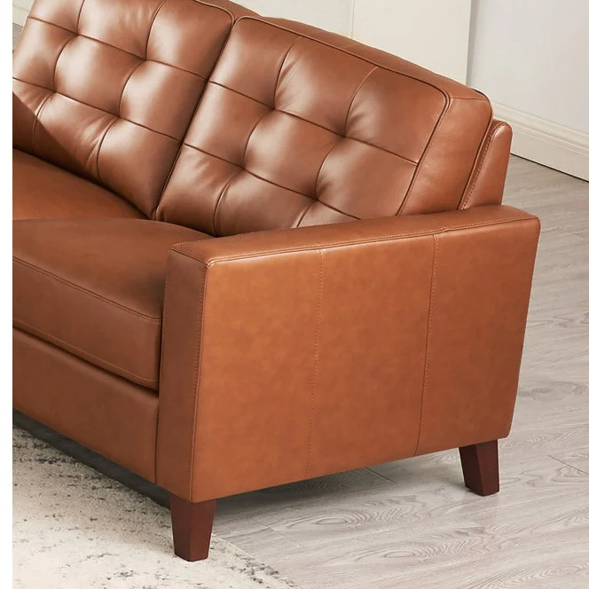 Tallon Genuine Leather Loveseat - Image 3