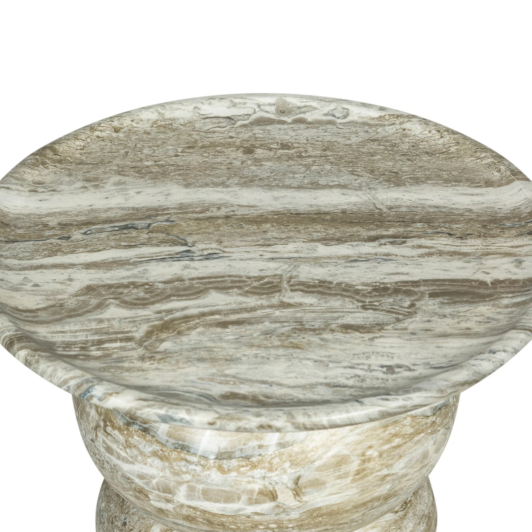 Temple Side Table - Grey Mist - Image 4