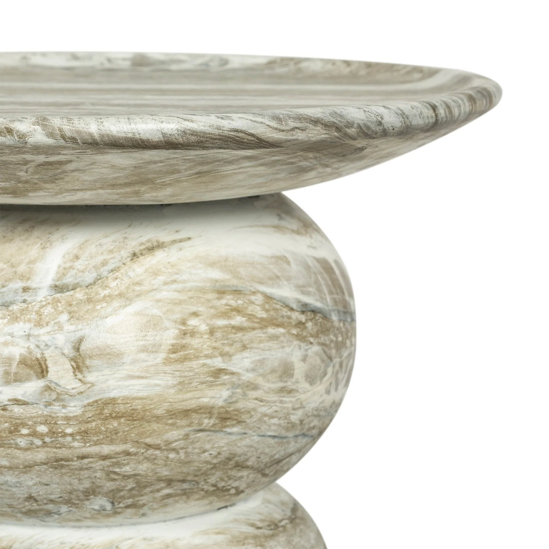 Temple Side Table - Grey Mist - Image 5