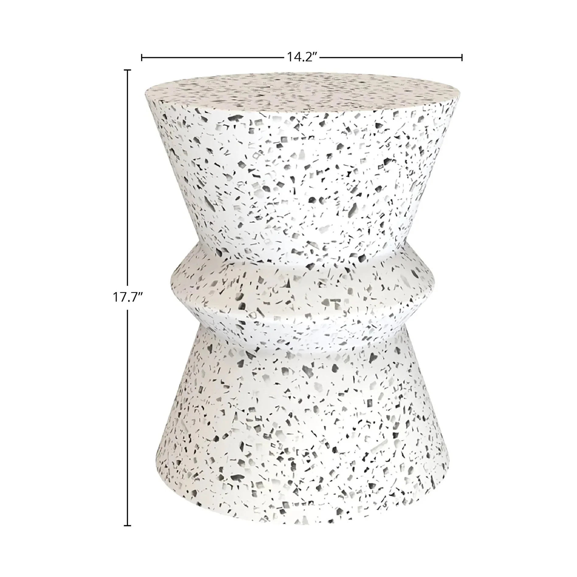 Terranova Hourglass Side Table - Image 2