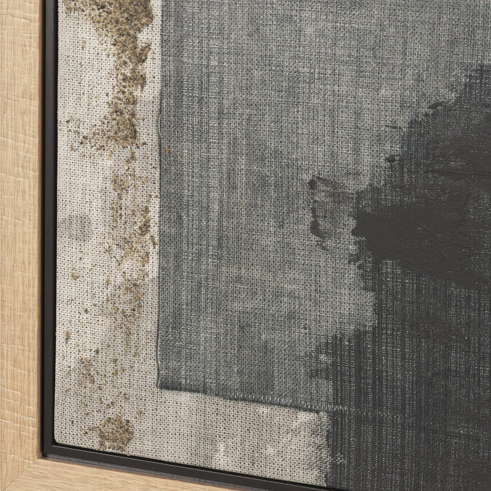 Textural Echo Framed Canvas Artwork - Image 5