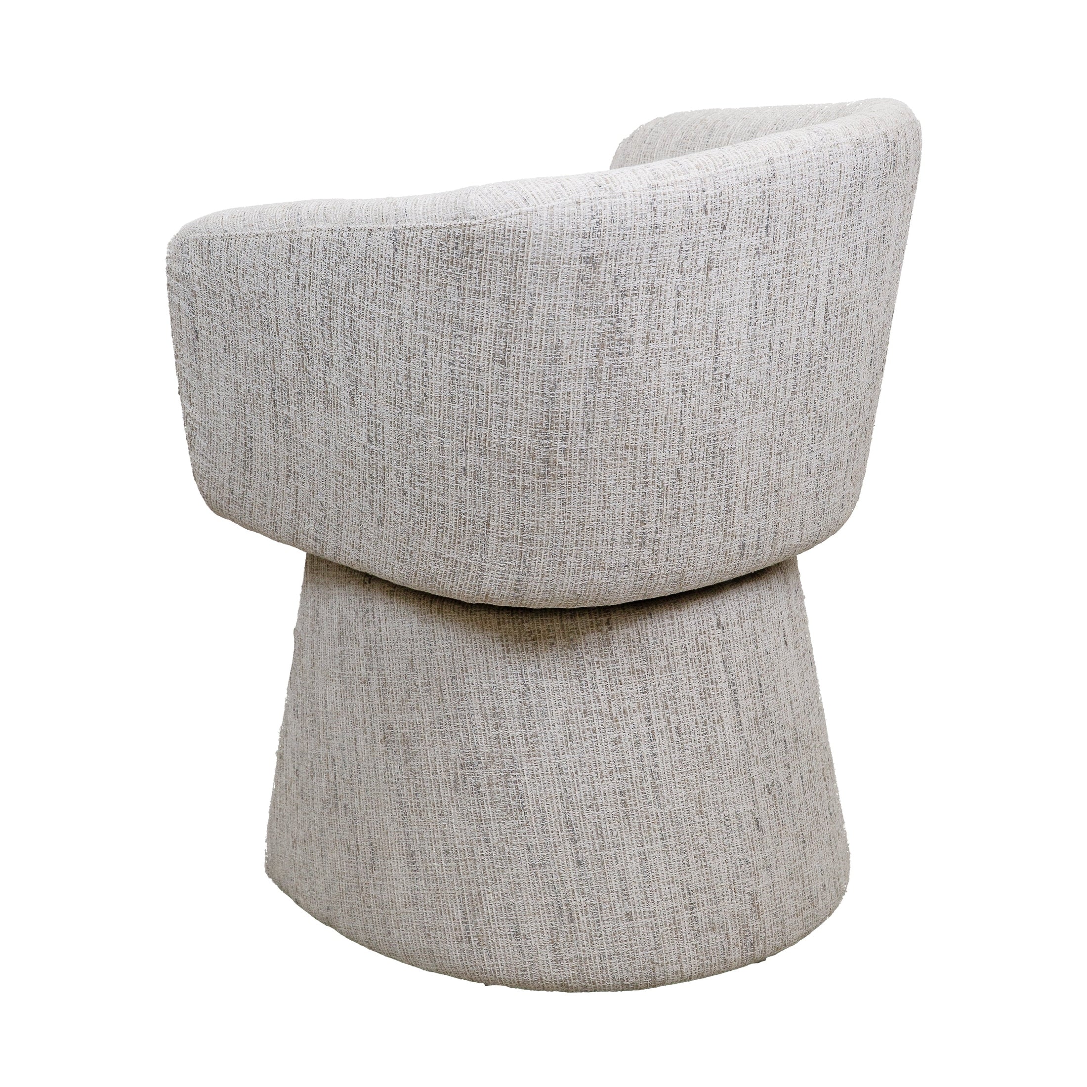 Thaila Full Fabric Swivel Dining Chair - Image 6