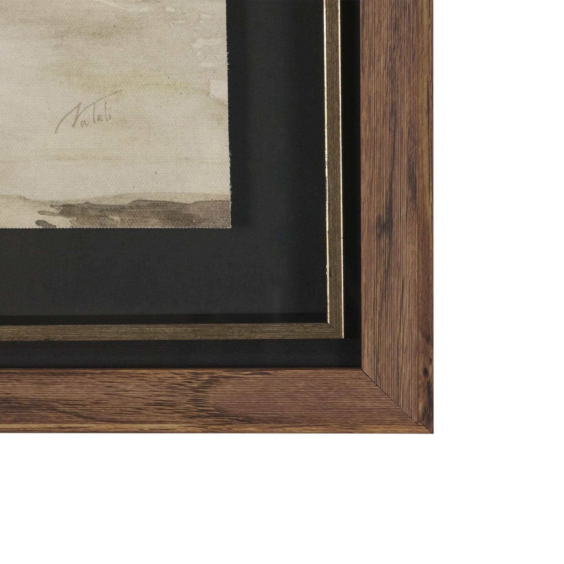 Timeless Voyage (Set of 2) Hand Embelished Framed Artwork - Image 3