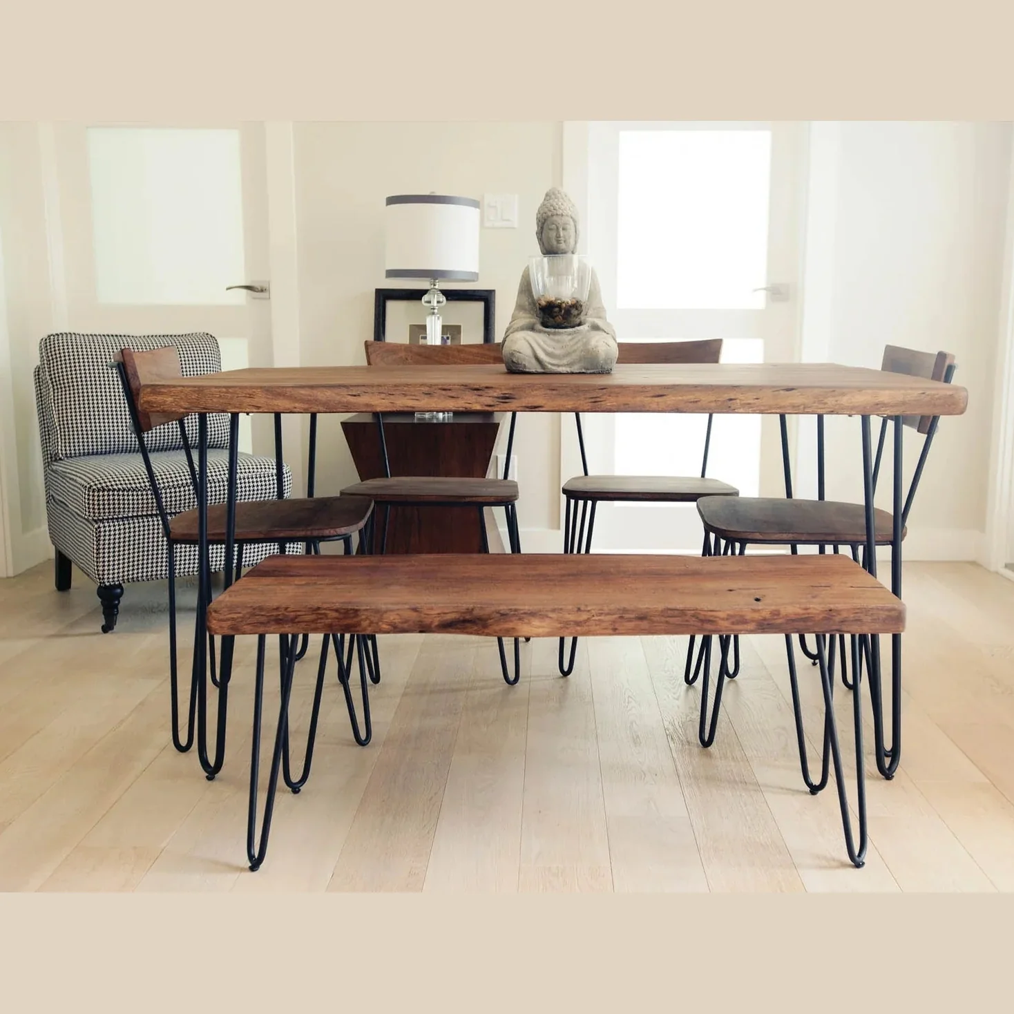 Torvis Bench - Matte Brown - Image 8