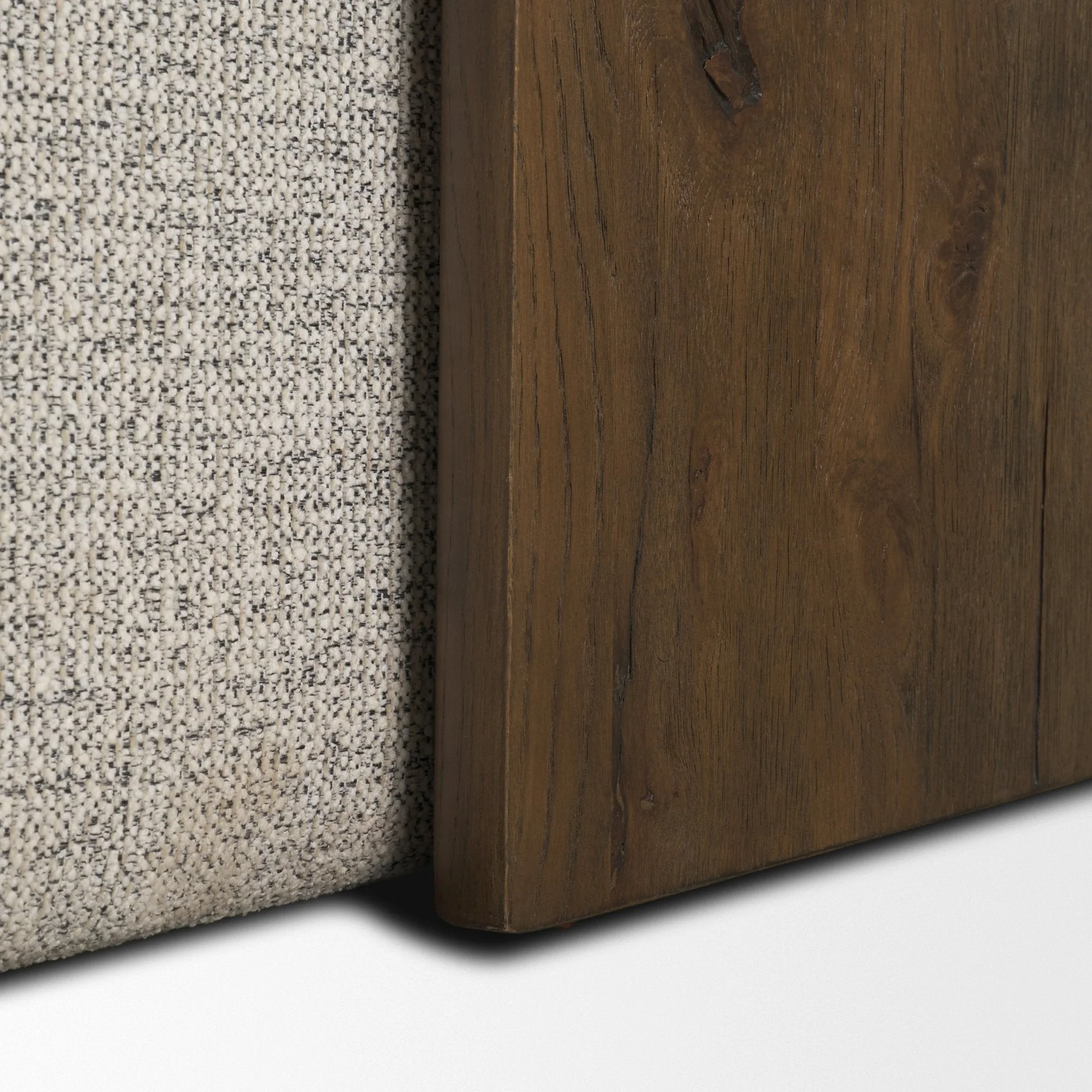 Trayden Gray Fabric w/ Brown Slider Top Coffee Table - Image 9