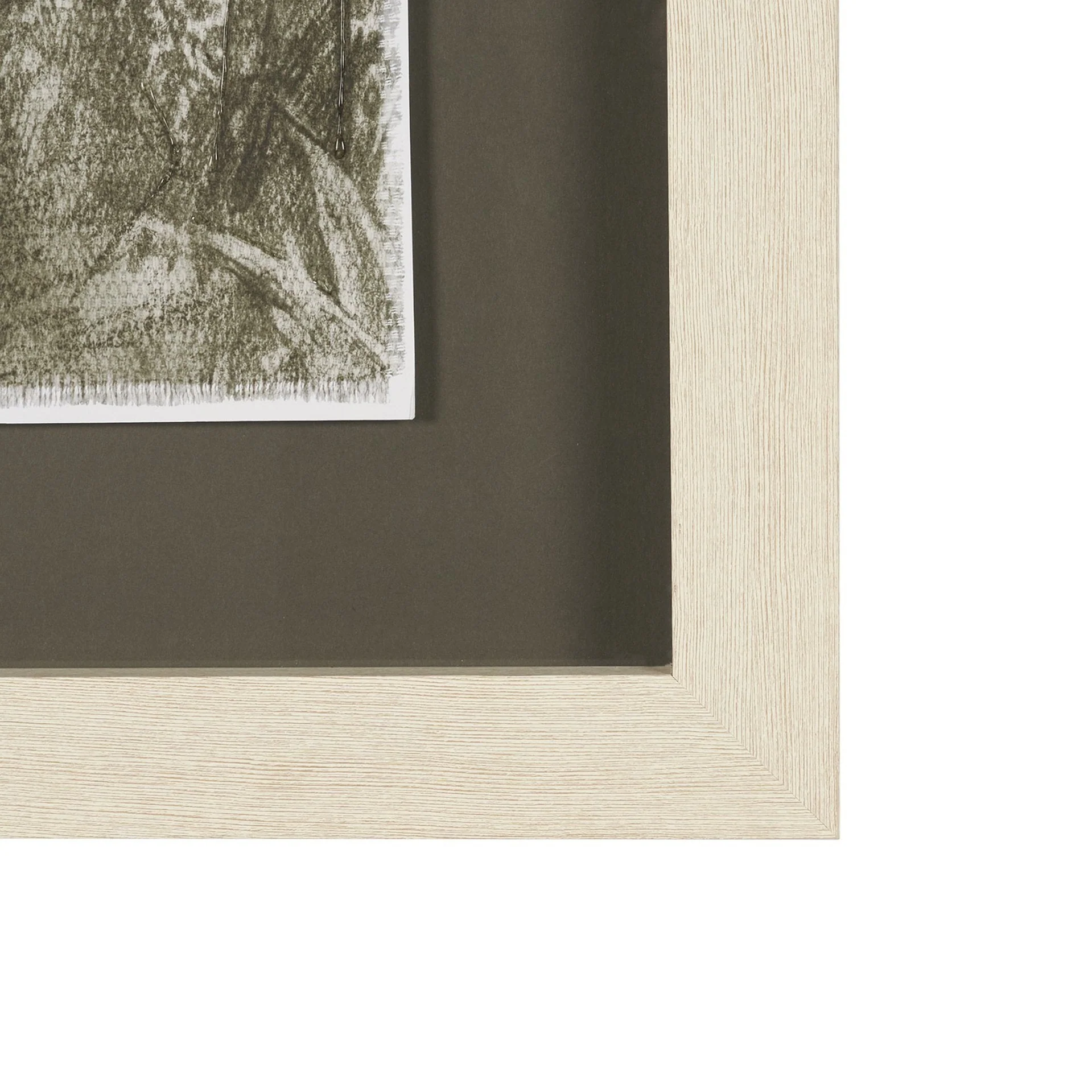 Tropical Coast (Set of 3) Framed Artwork Matted under Glass - Image 4