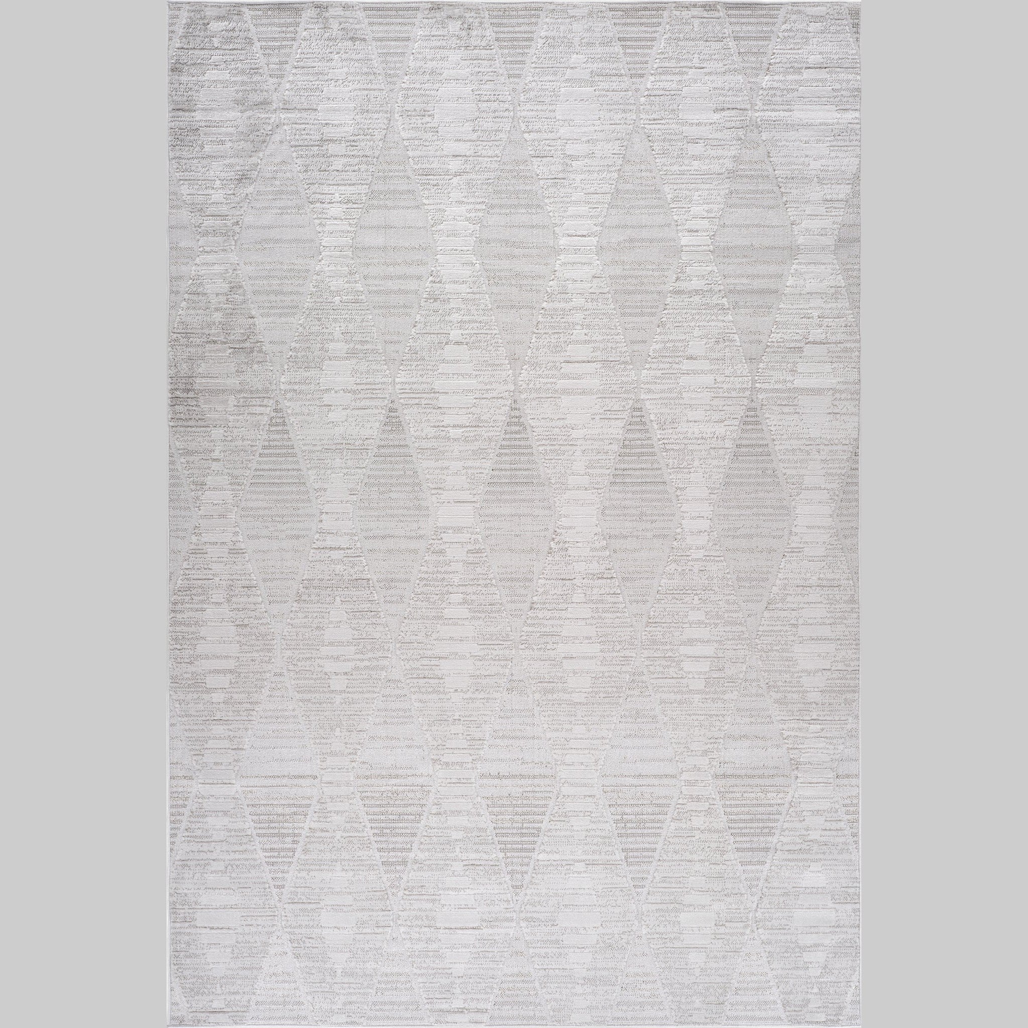 Tulum Grey Diamond-Inspired Area Rug - Image 8