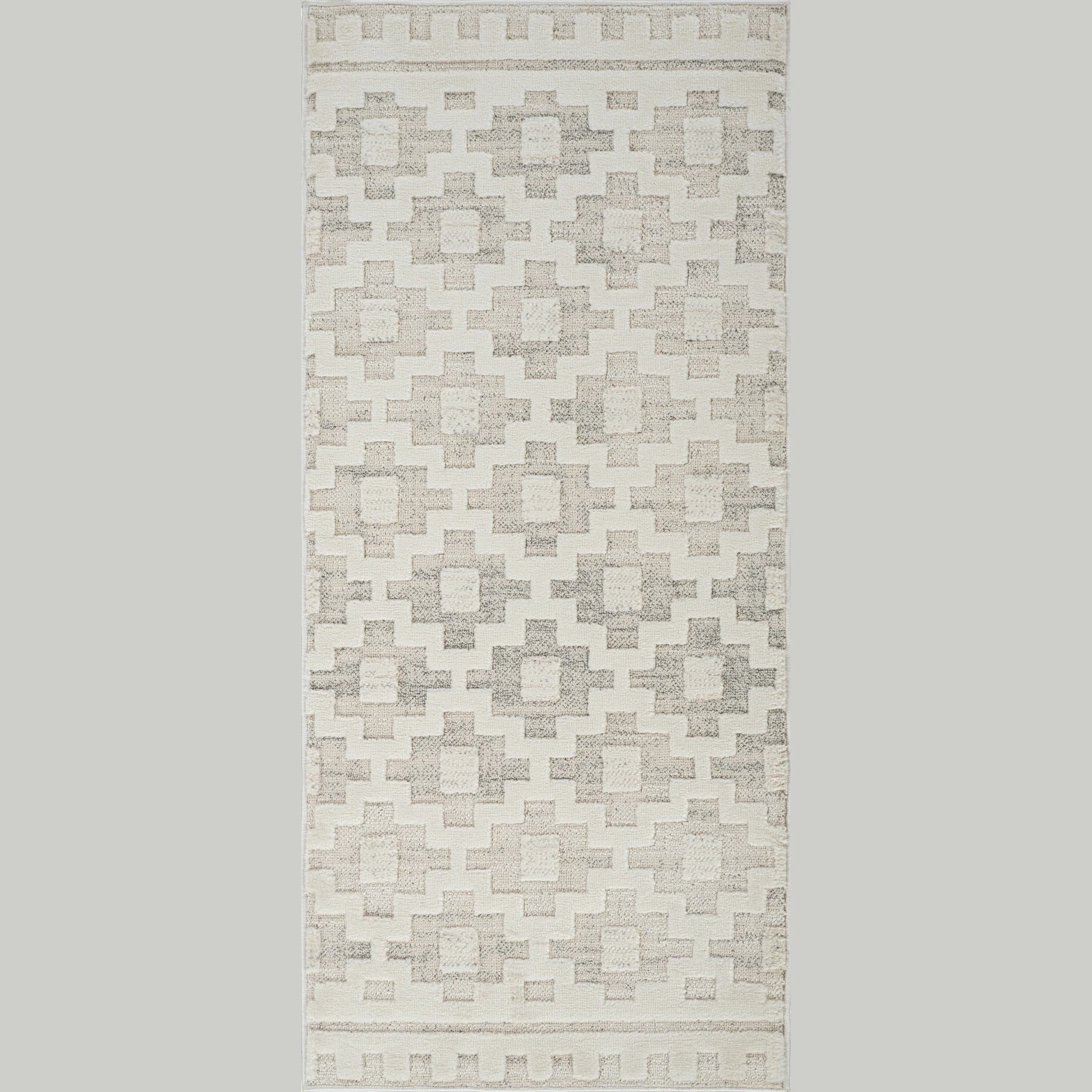 Tulum Beige Abstract Lines Area Rug - Image 10