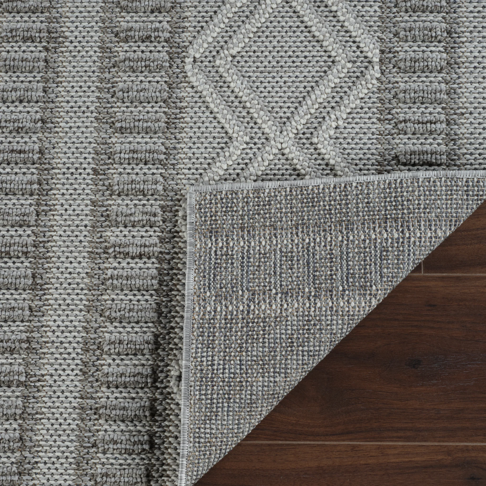 Utopia Beige Abstract Textured Area Rug - Image 10
