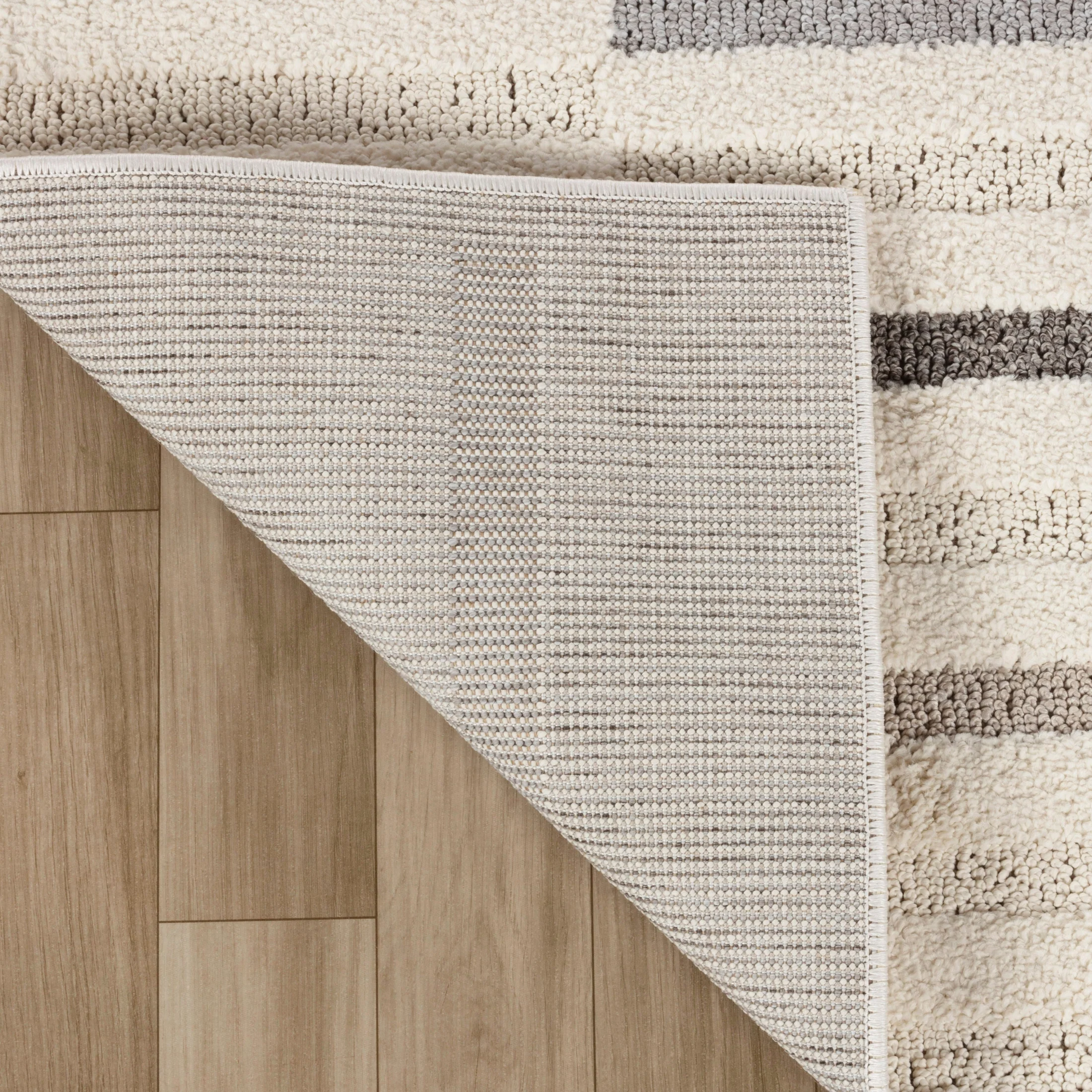 Valencia White Subtle Damask Area Rug - Image 7
