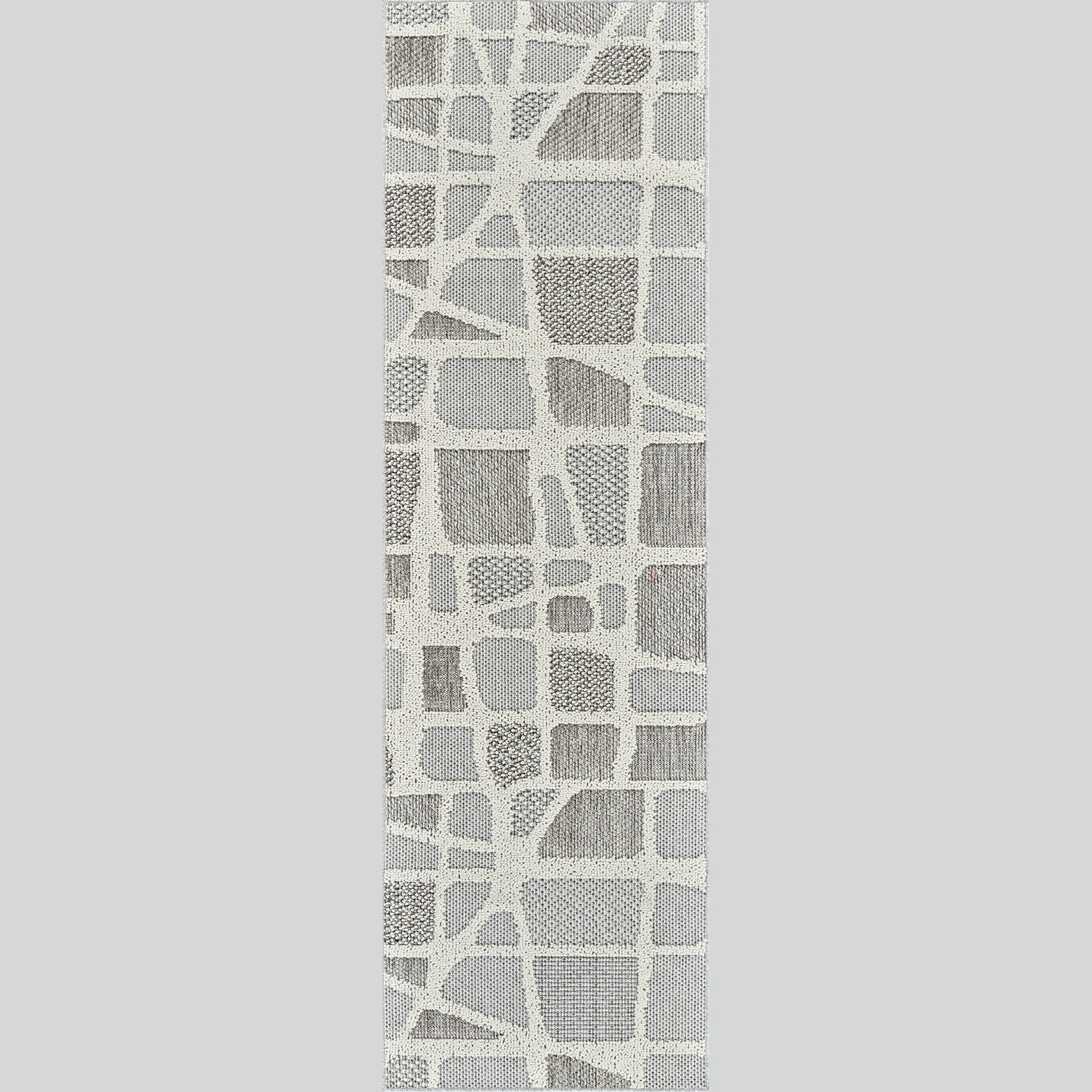 Utopia Grey Abstract Marble Area Rug - Image 9