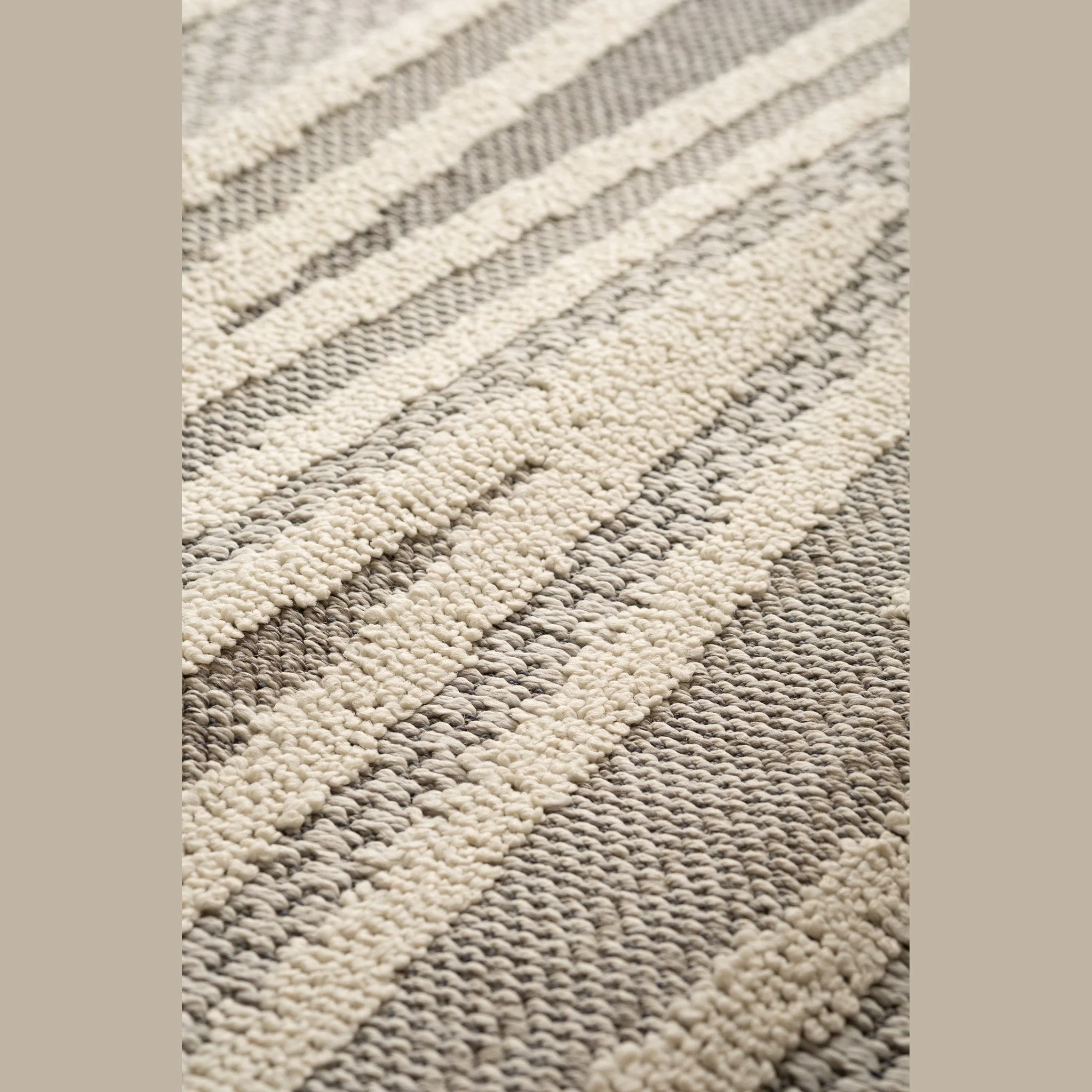 Utopia Grey Distressed Geometric Area Rug - Image 8