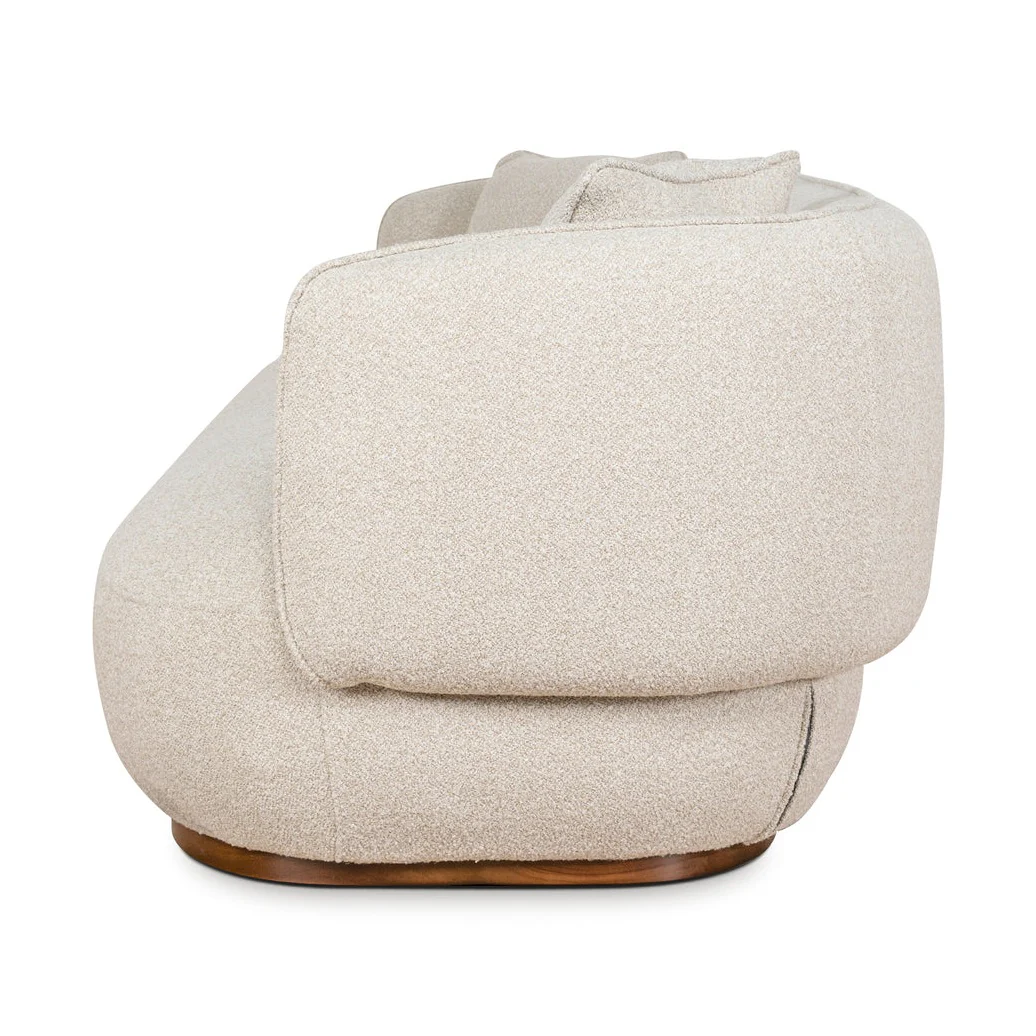 Vaila Premium Boucle Sofa w/2 Pillows - Image 16