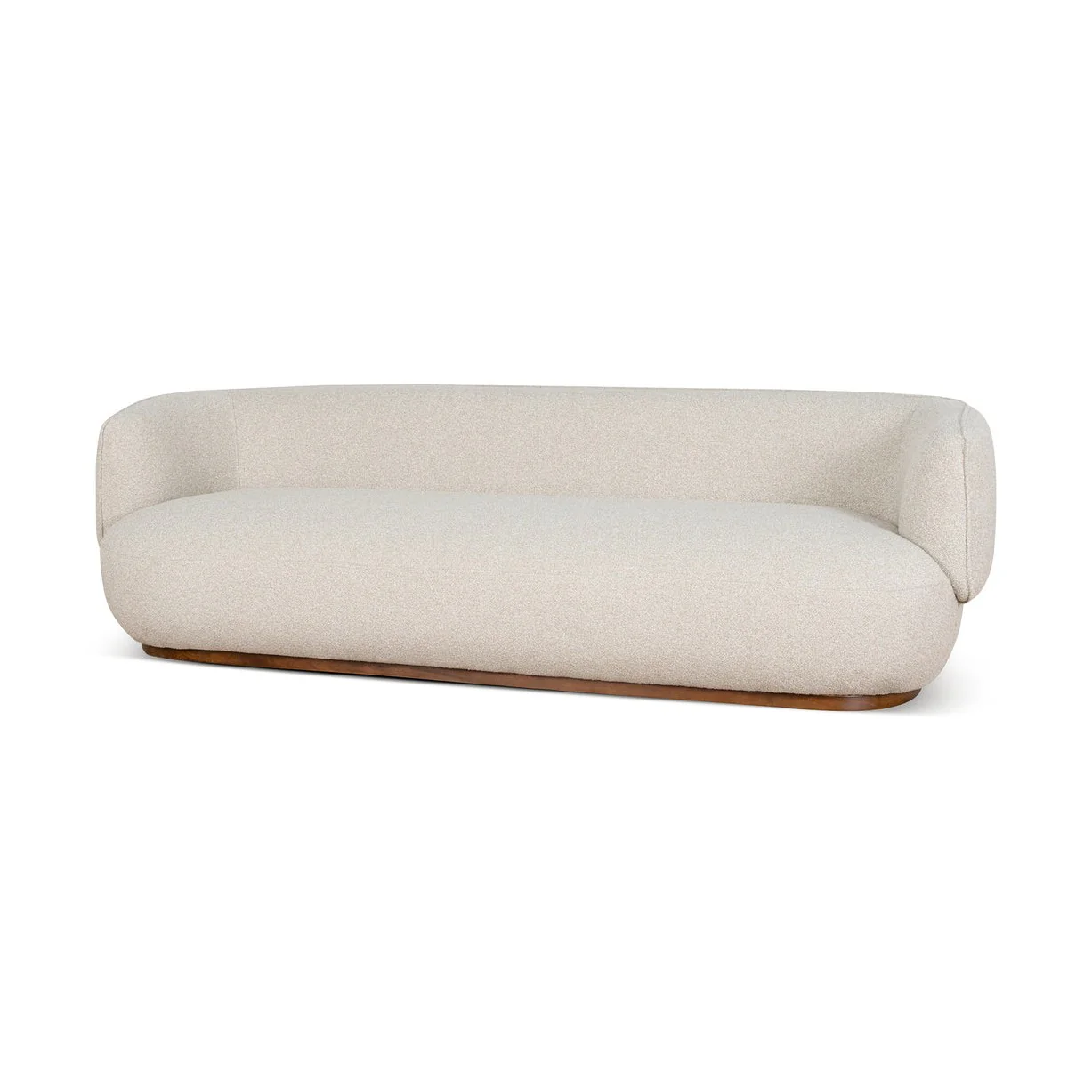 Vaila Premium Boucle Sofa w/2 Pillows - Image 5