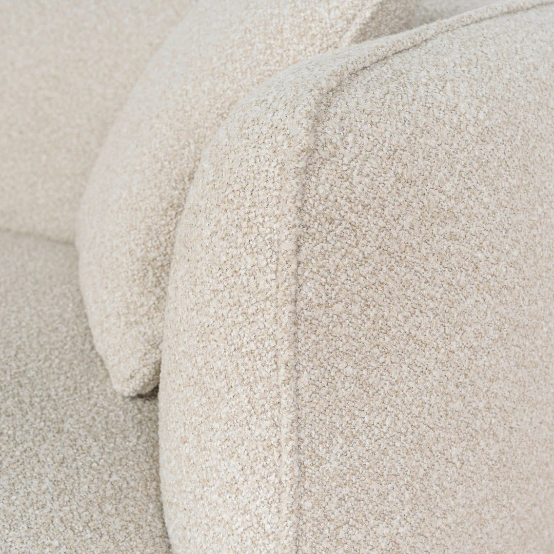 Vaila Premium Boucle Sofa w/2 Pillows - Image 8