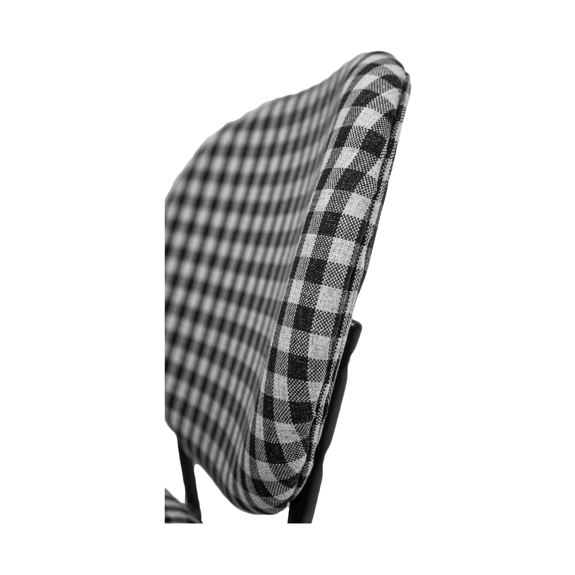 Vashi Dining Chair - Black 'n White Plaid - Image 12