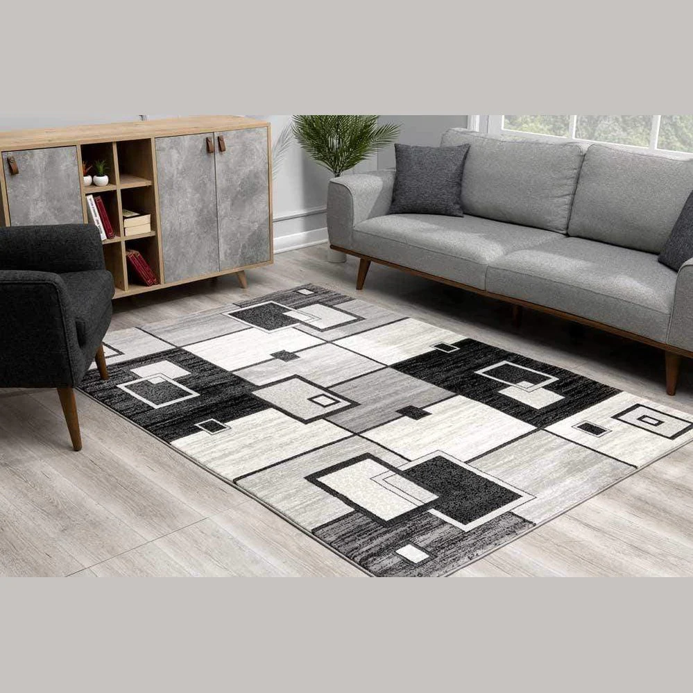 Victoria rug - 205082 - Grey - Image 2