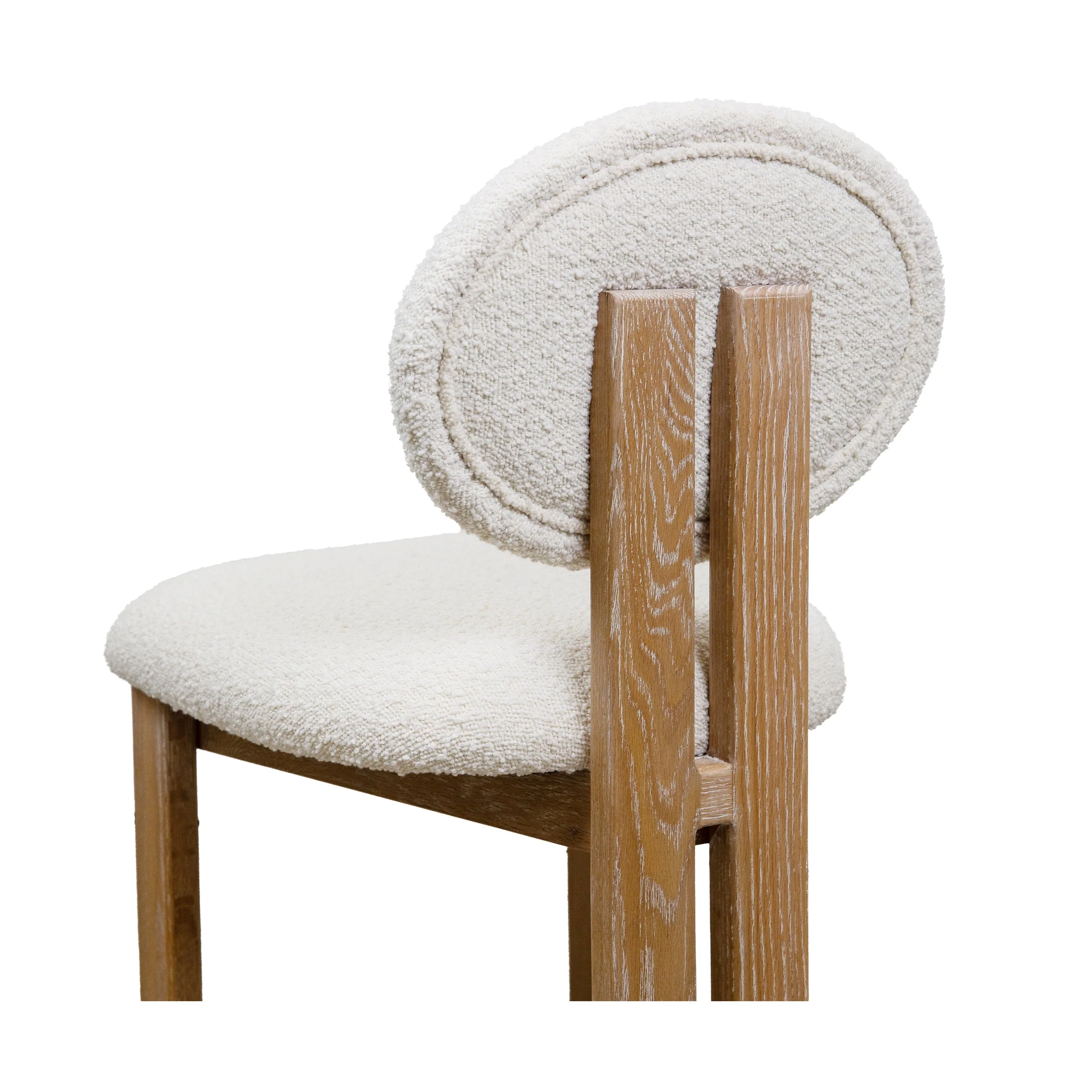Vivara Solid Oak Wood Dining Chair - Image 6