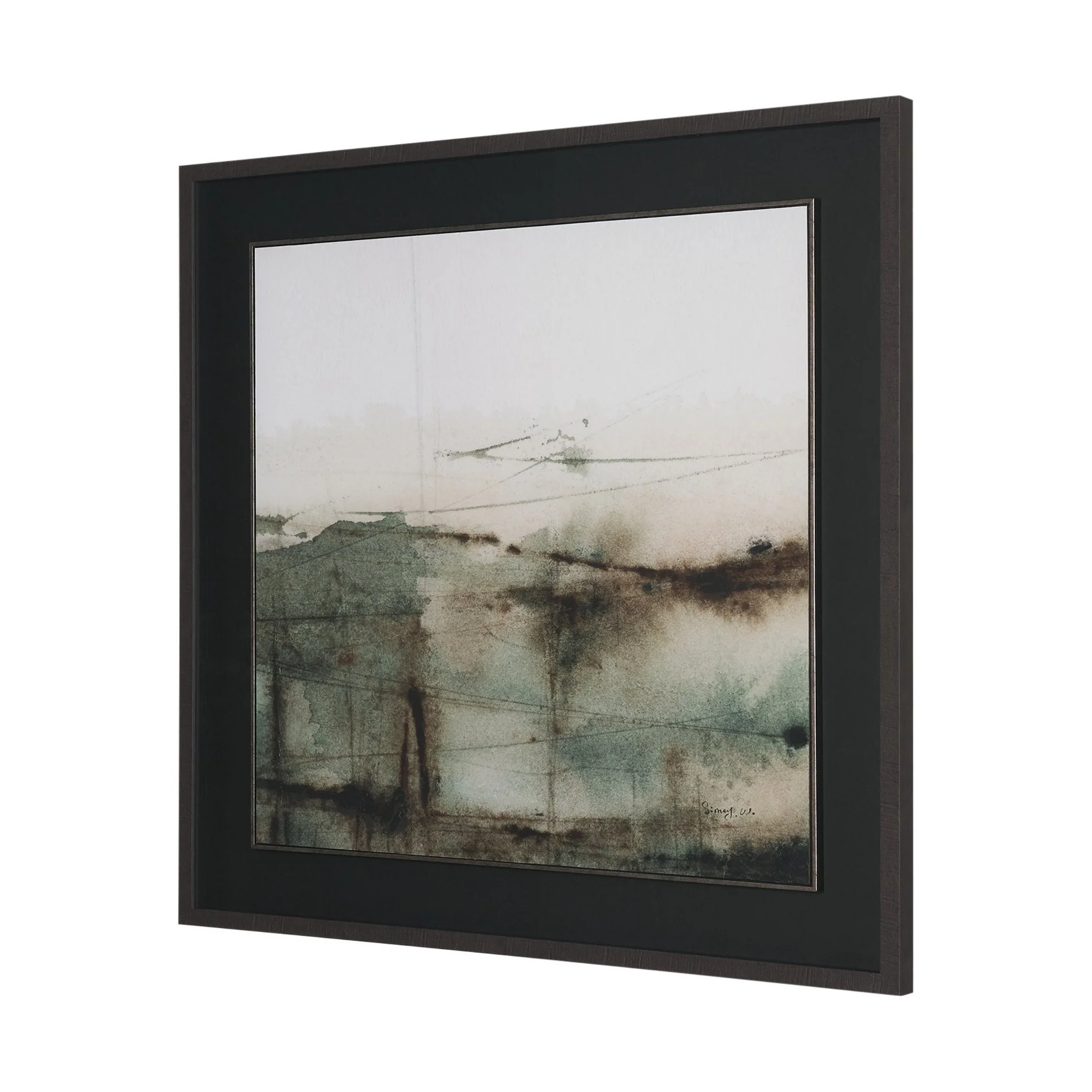 Watercolor Dreamscape Hand Embelished Framed Artwork - Image 2