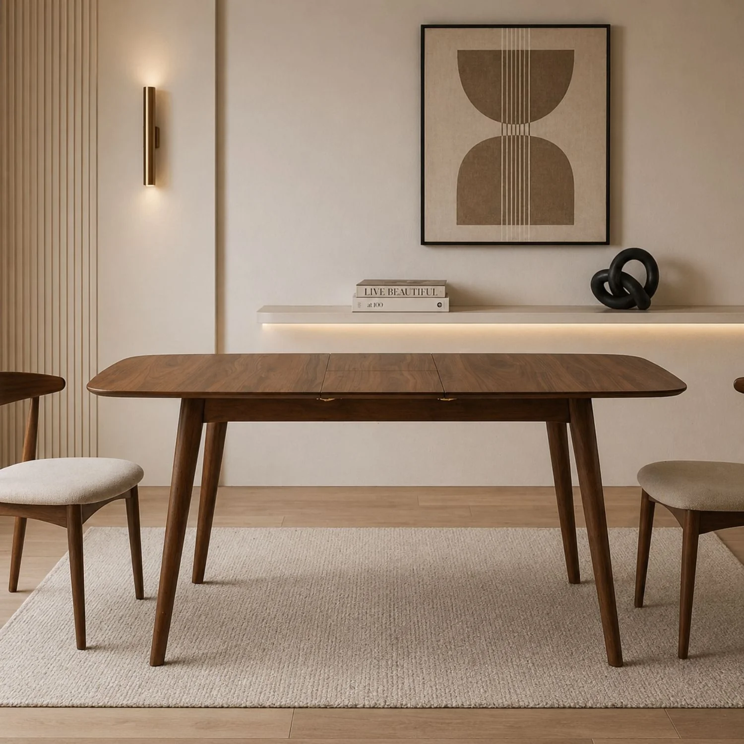 Wave Extension Dining Table - Image 2