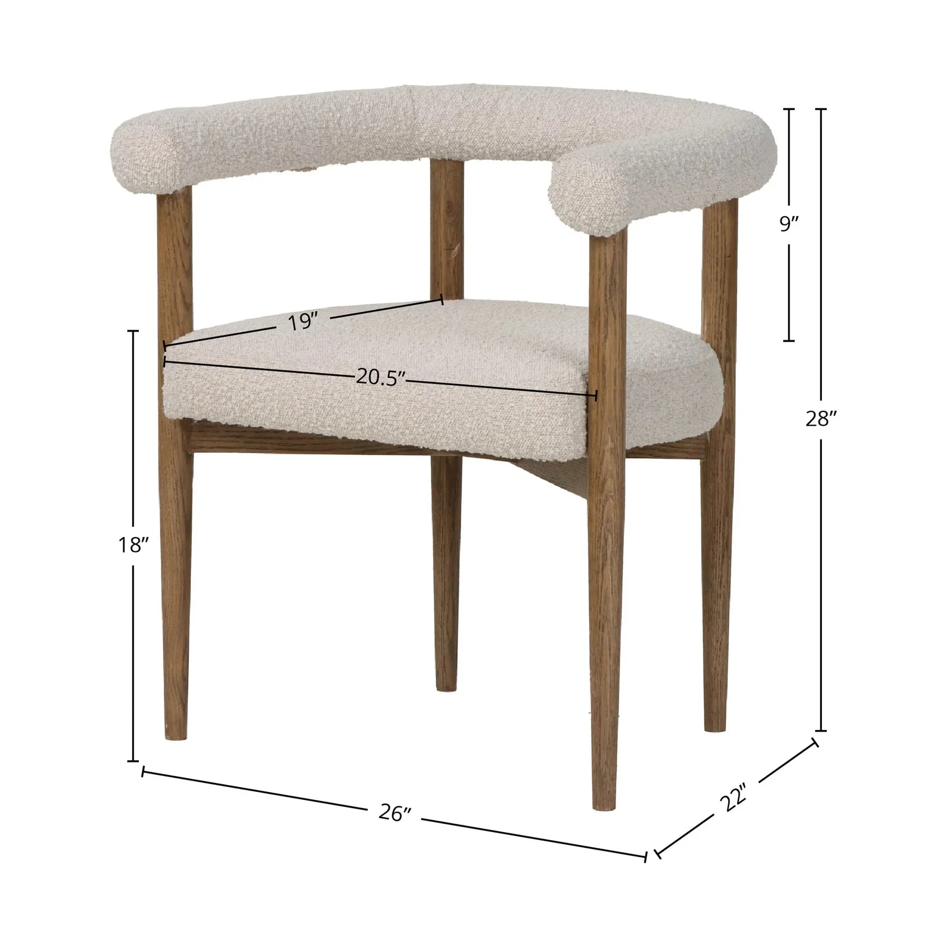 Wicklow Dining Chair - Image 4