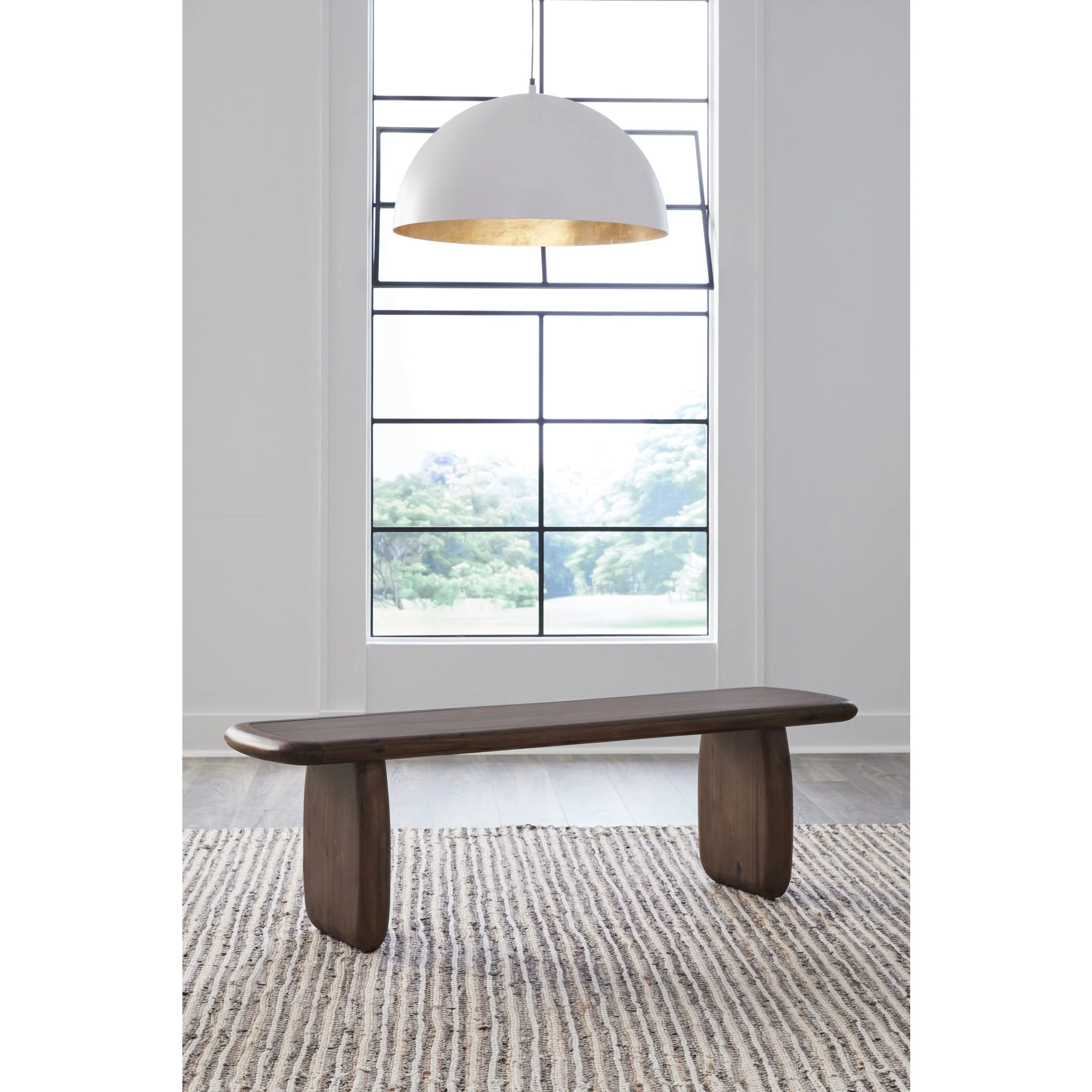 Xolani Acacia Wood Bench - Impala - Image 11