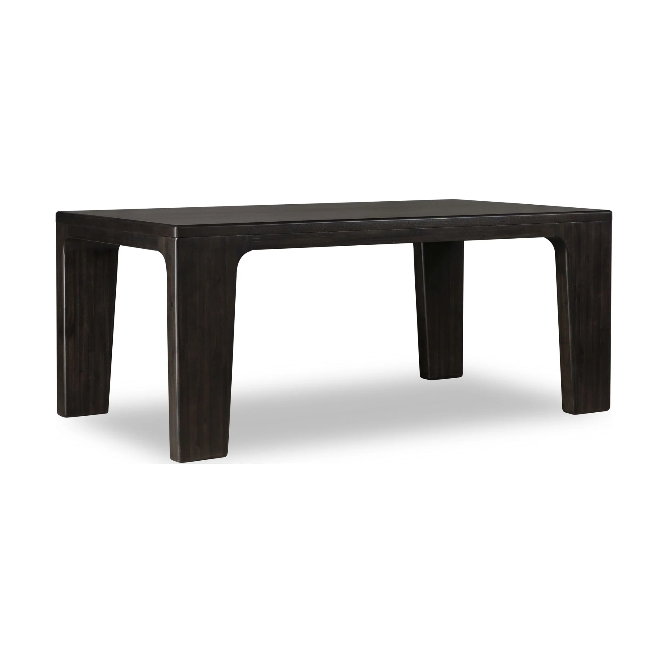 Zamba Rectangular Acacia Wood Dining Table – Jaguar Finish - Image 3
