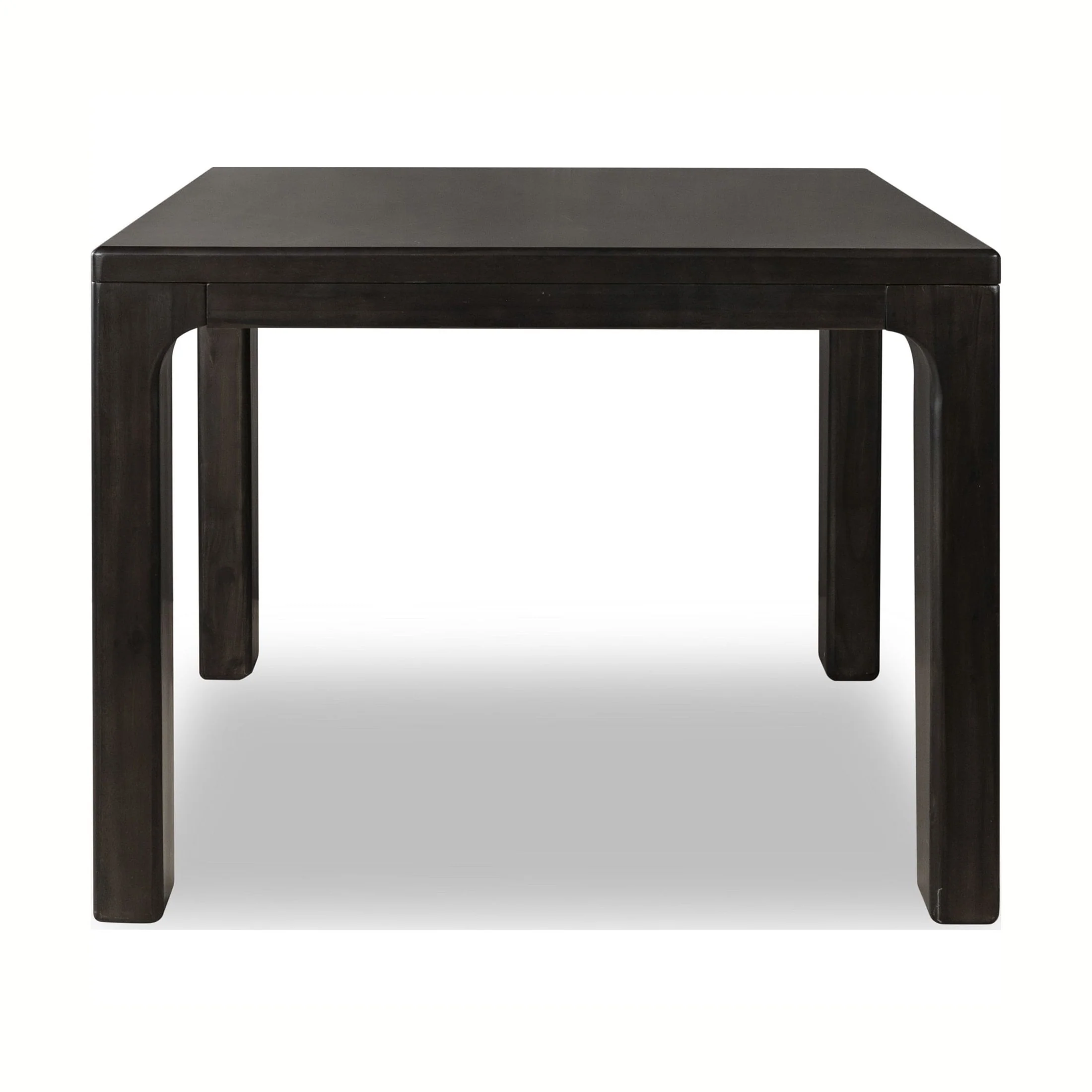 Zamba Rectangular Acacia Wood Dining Table – Jaguar Finish - Image 4