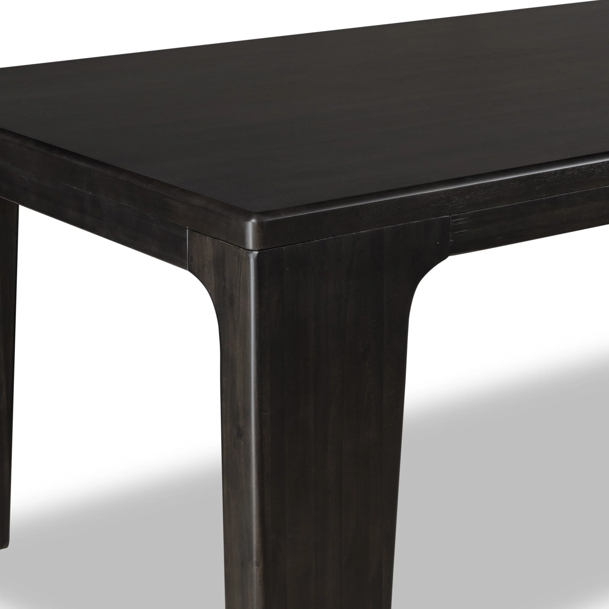 Zamba Rectangular Acacia Wood Dining Table – Jaguar Finish - Image 6