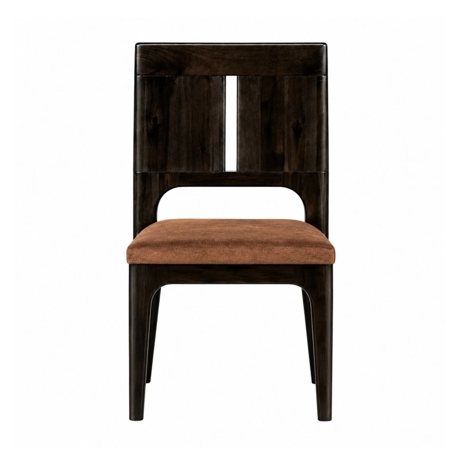 Zamba Upholstered Dining Chair – Limestone & Nomad