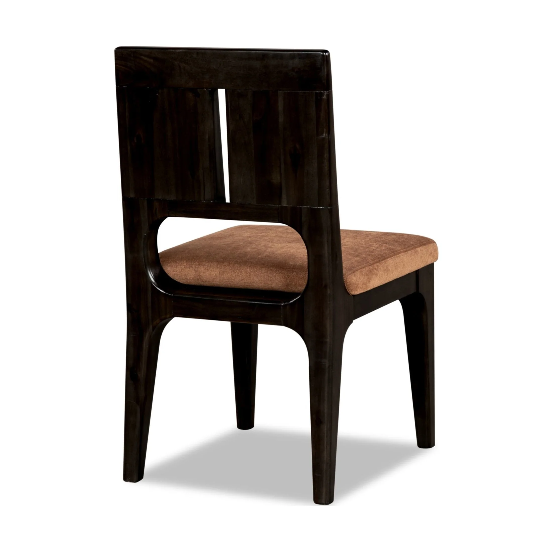 Zamba Upholstered Dining Chair – Limestone & Nomad - Image 3
