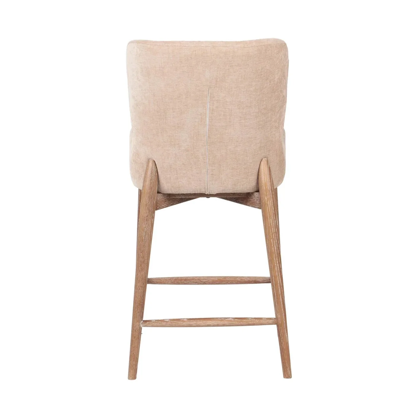 Zerwyn Counter Stool - Champagne Chenille - Image 4