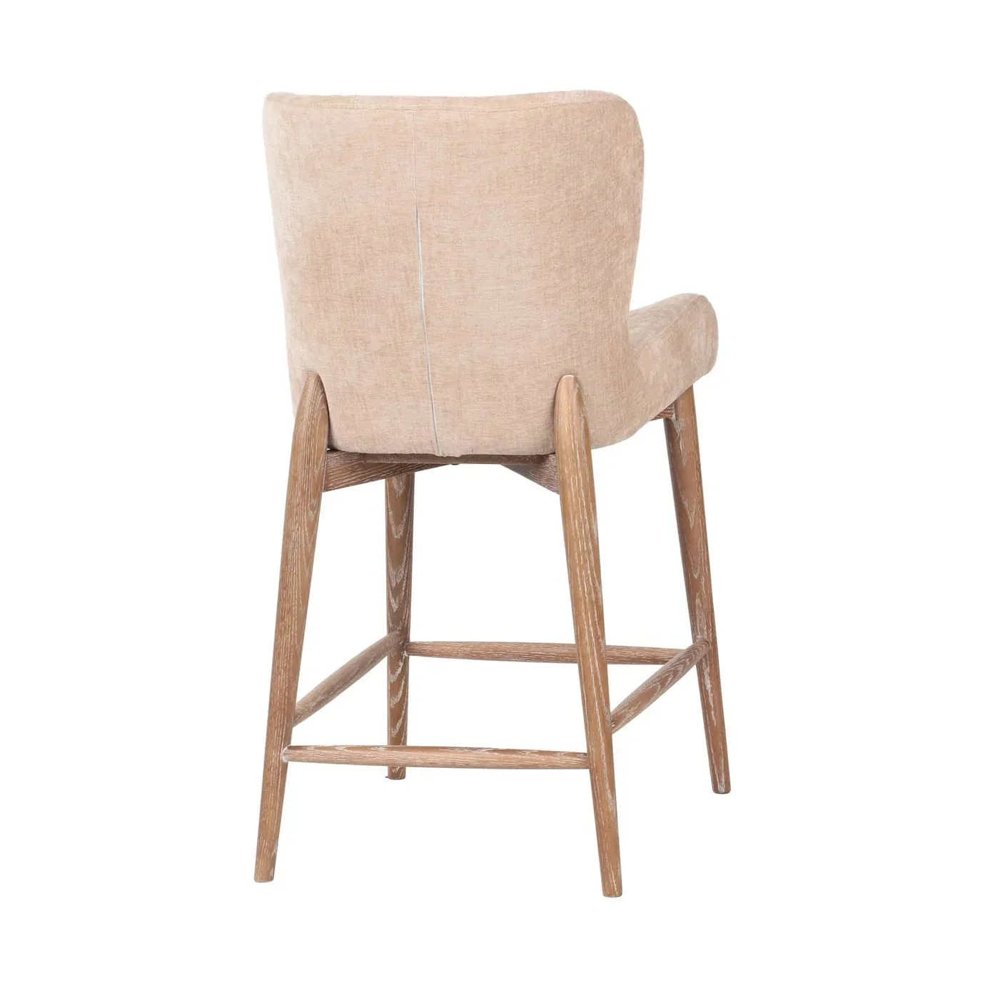 Zerwyn Counter Stool - Champagne Chenille - Image 5