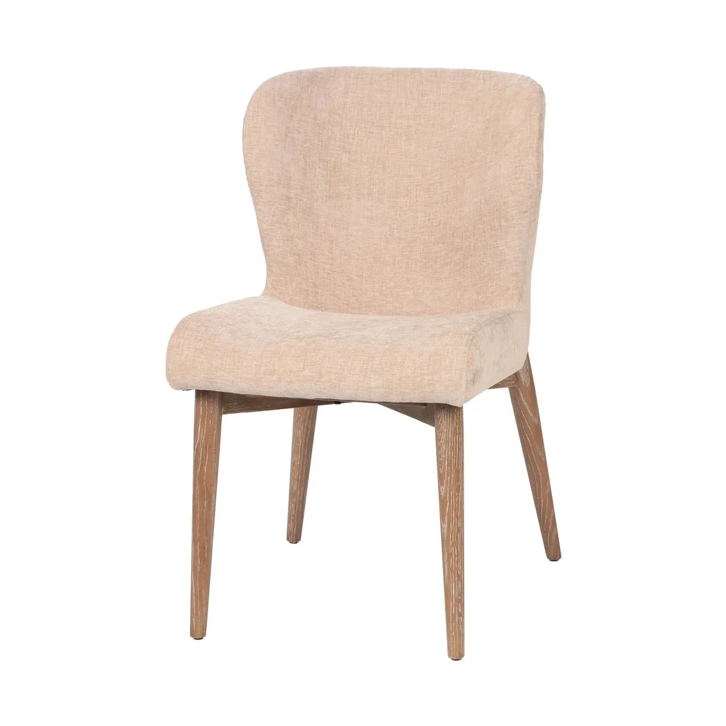 Zerwyn Dining Chair - Champagne Chenille - Image 3